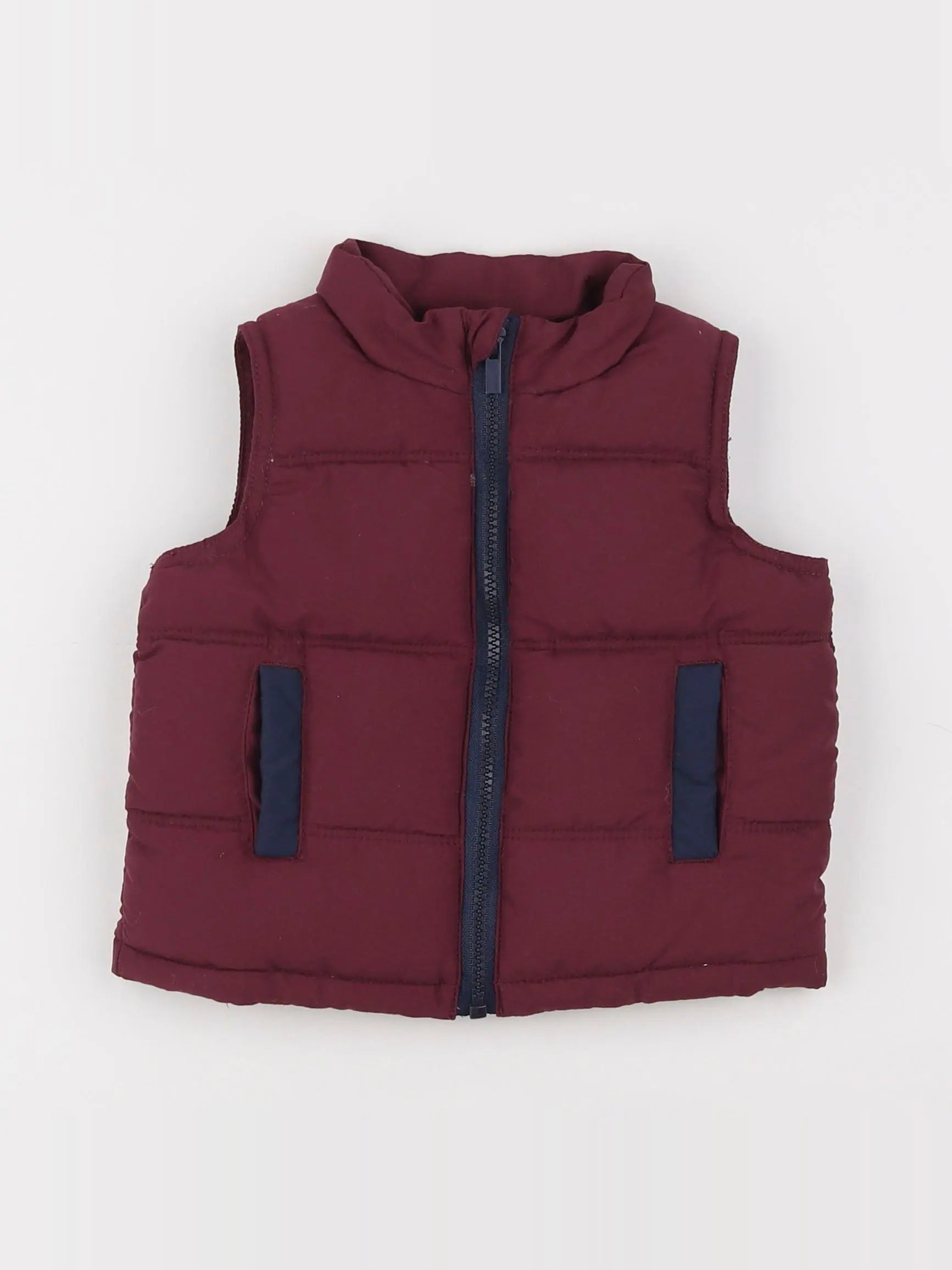 La Redoute - doudoune rouge - 12 mois