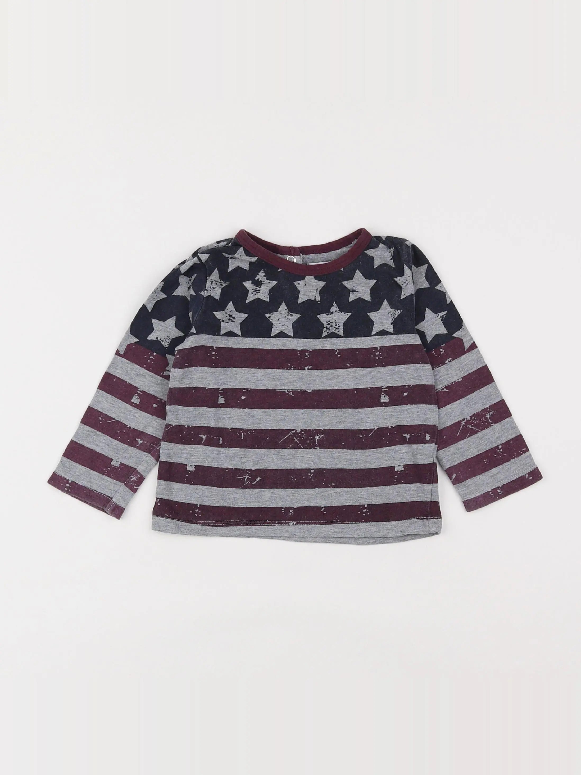 La Redoute - tee-shirt multicolore - 12 mois