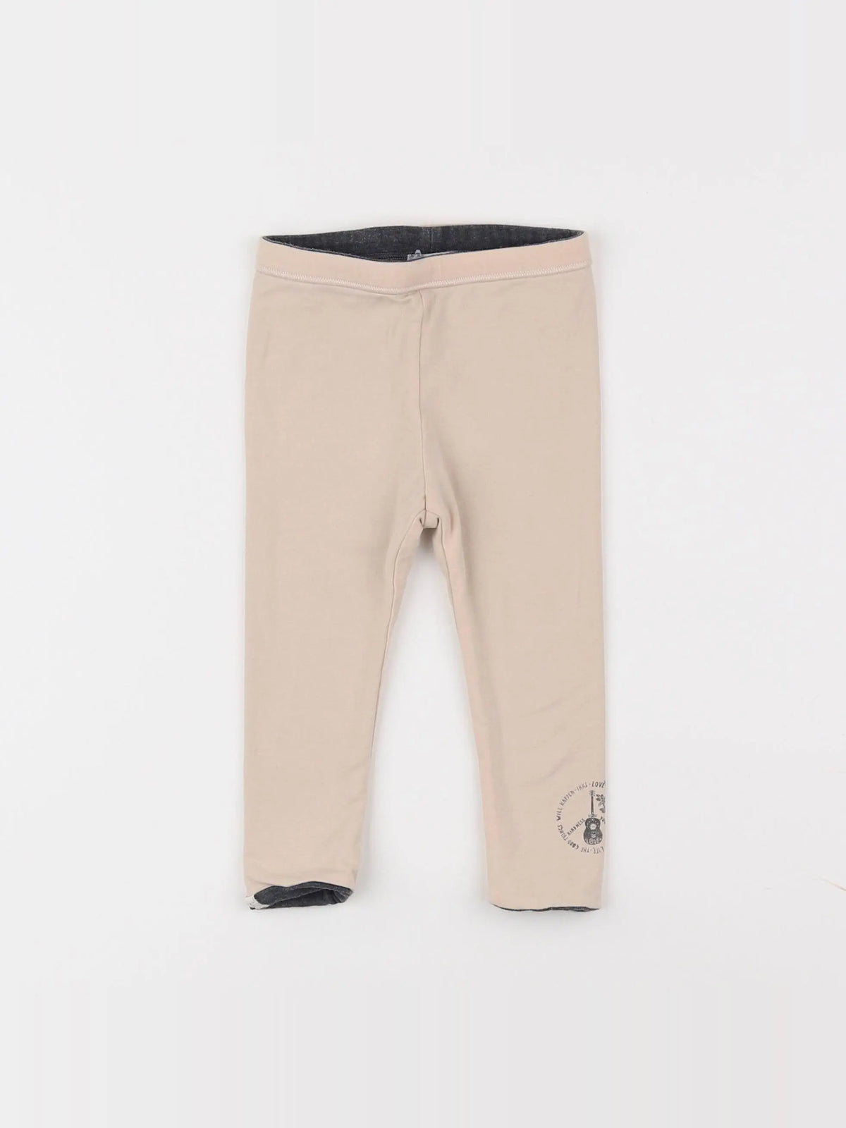 IKKS - legging beige - 12 mois
