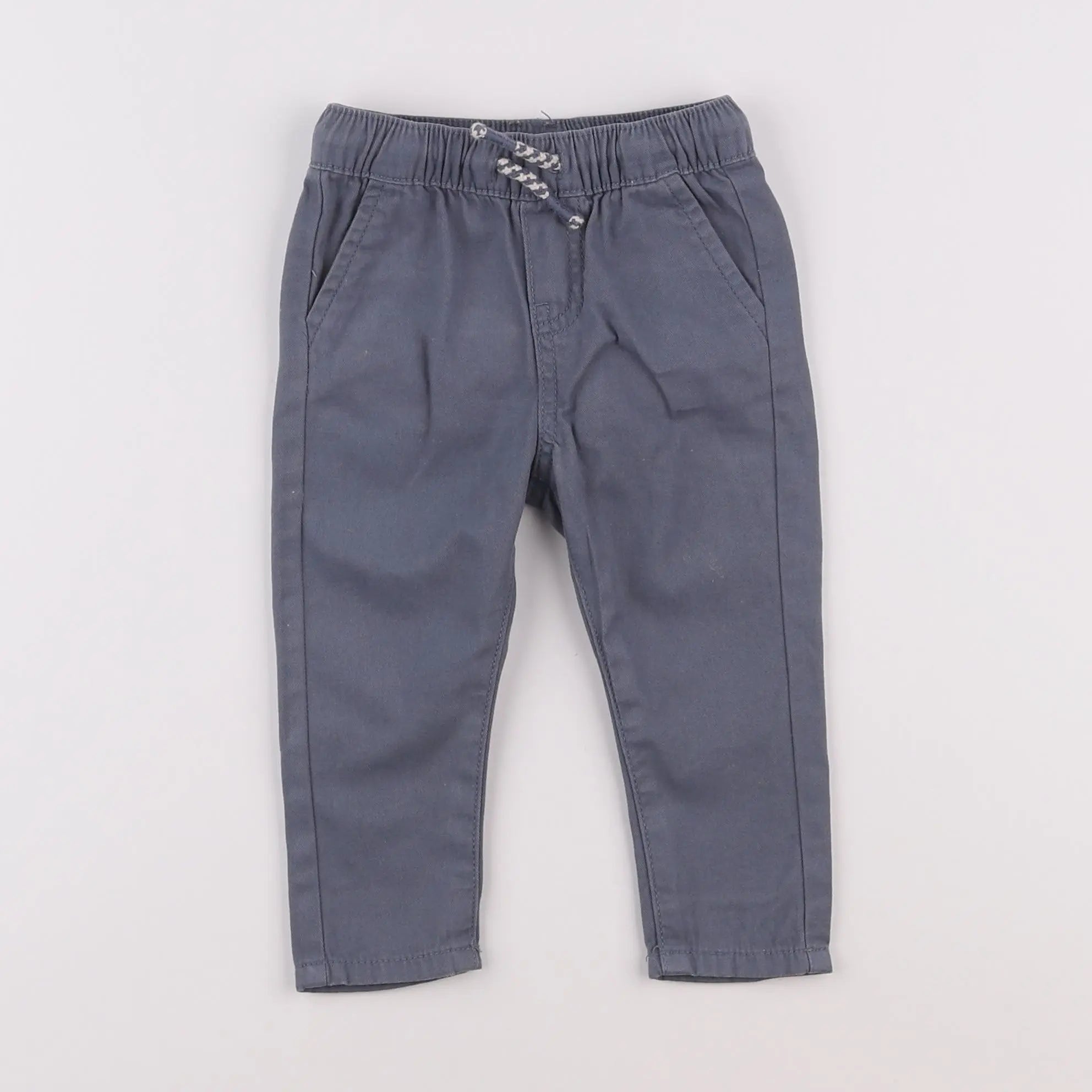 Vertbaudet - pantalon bleu - 6 mois