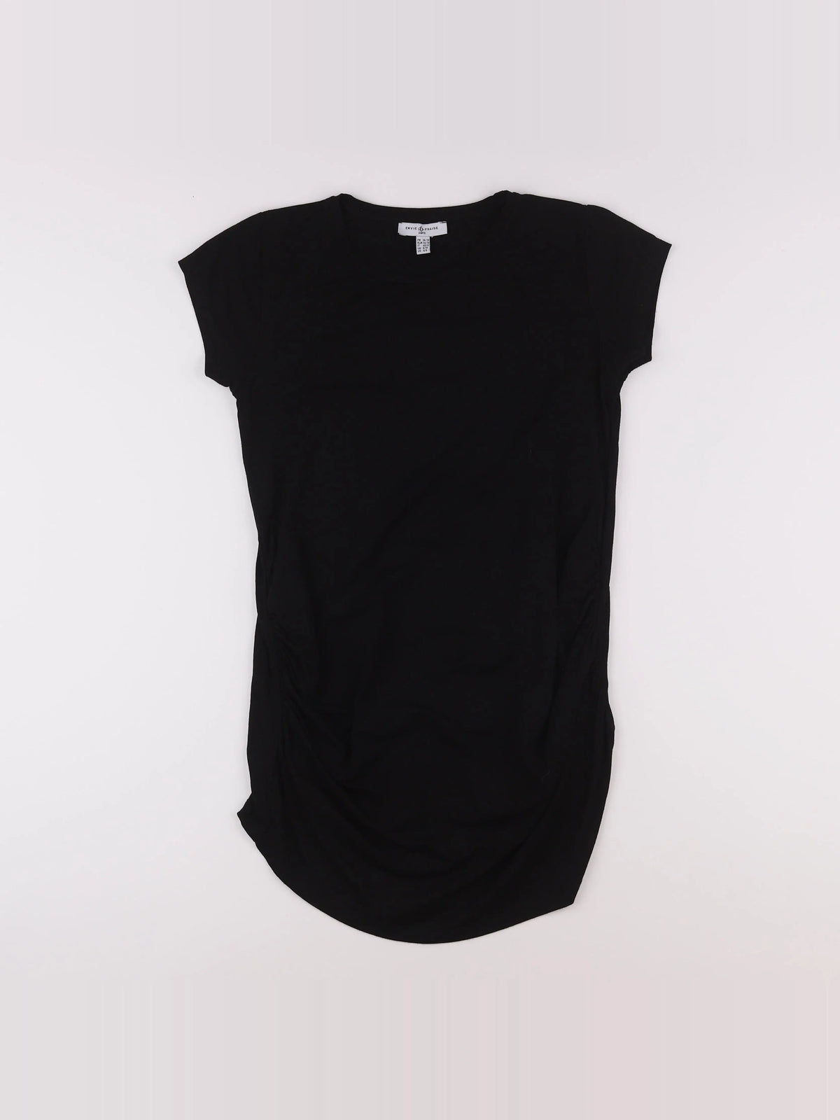 Envie de fraise - tee-shirt grossesse noir - 36 à 38