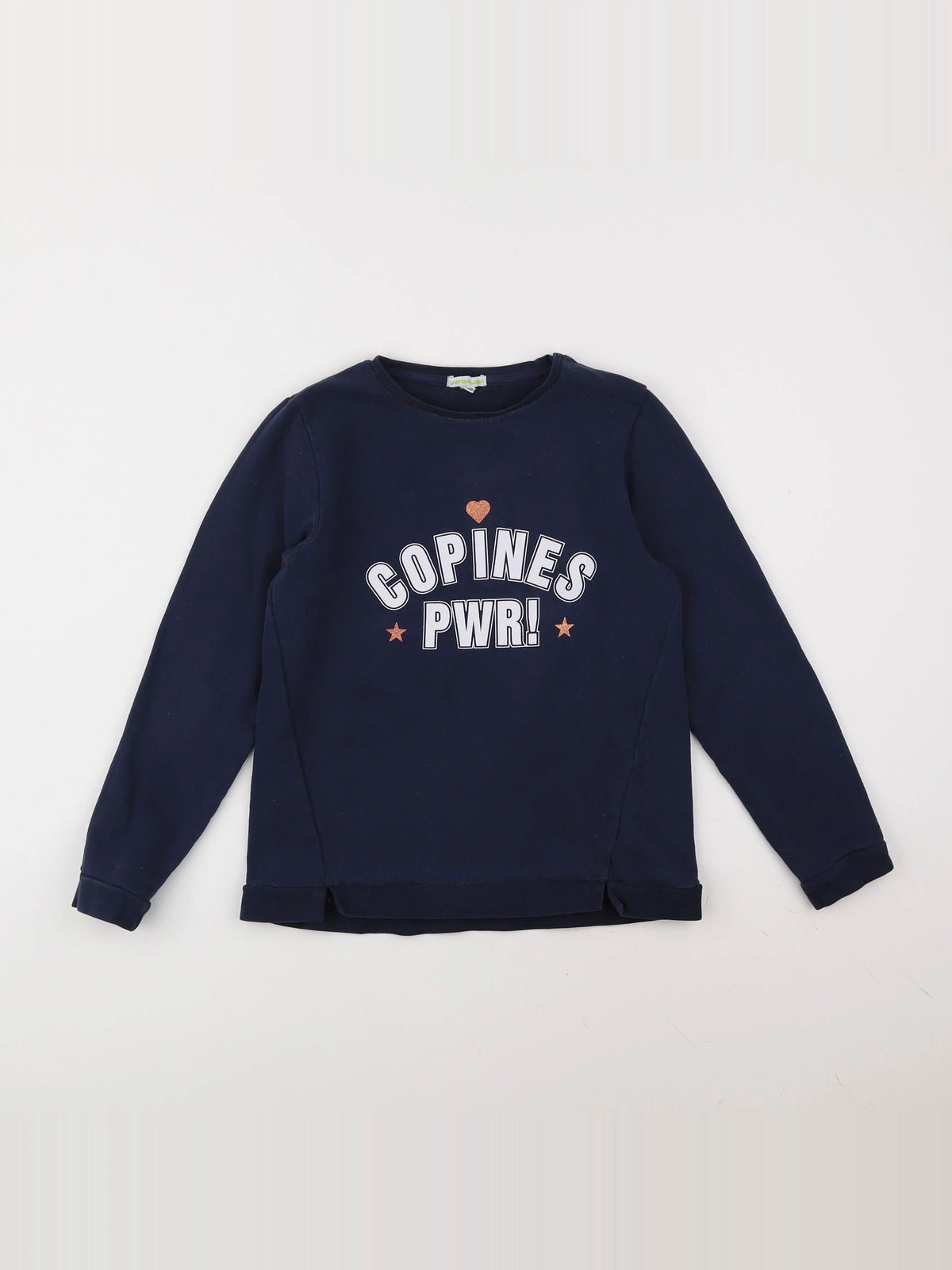 Vertbaudet - sweat bleu - 12 ans
