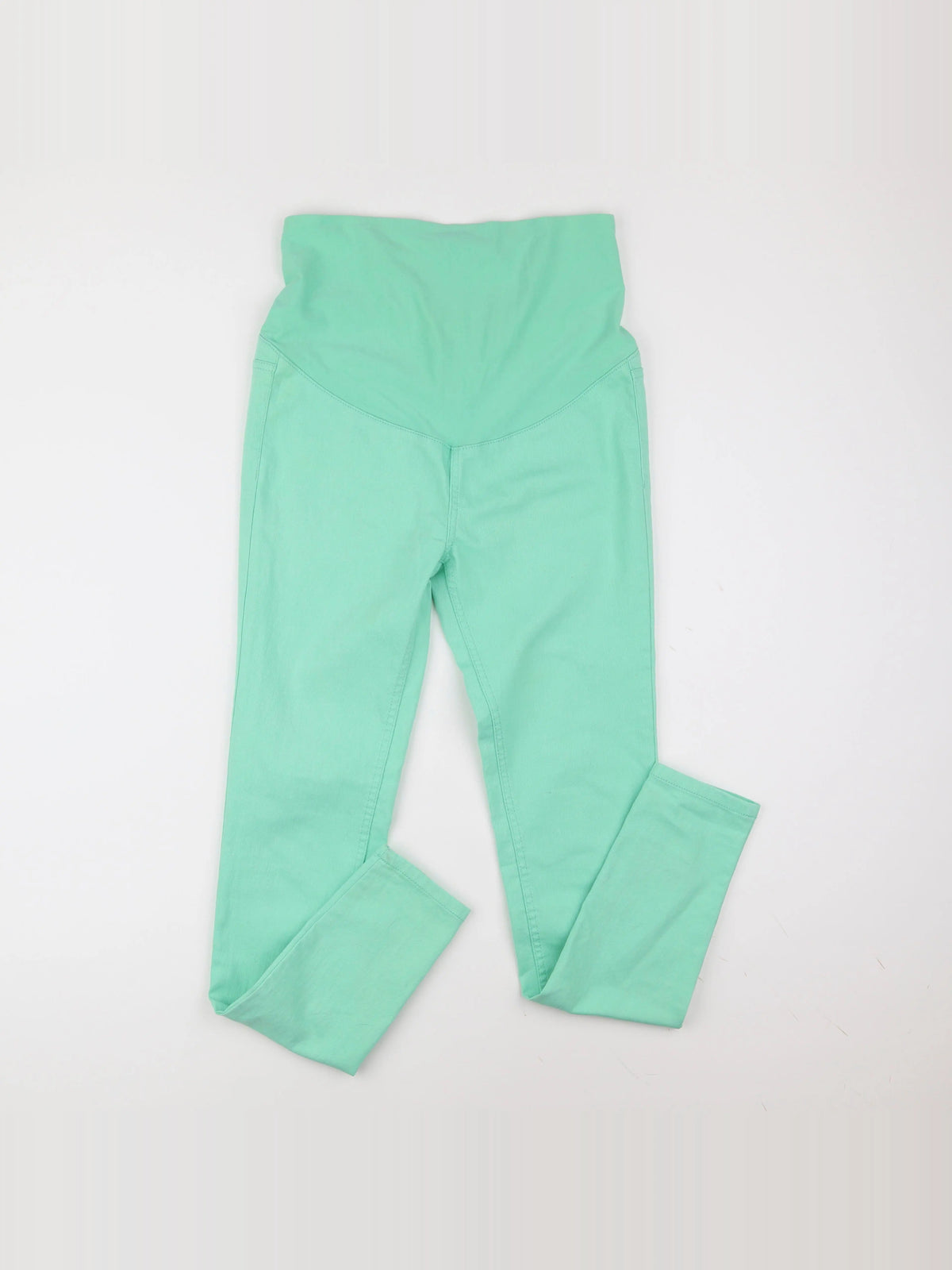 H&M - pantalon grossesse vert - 36