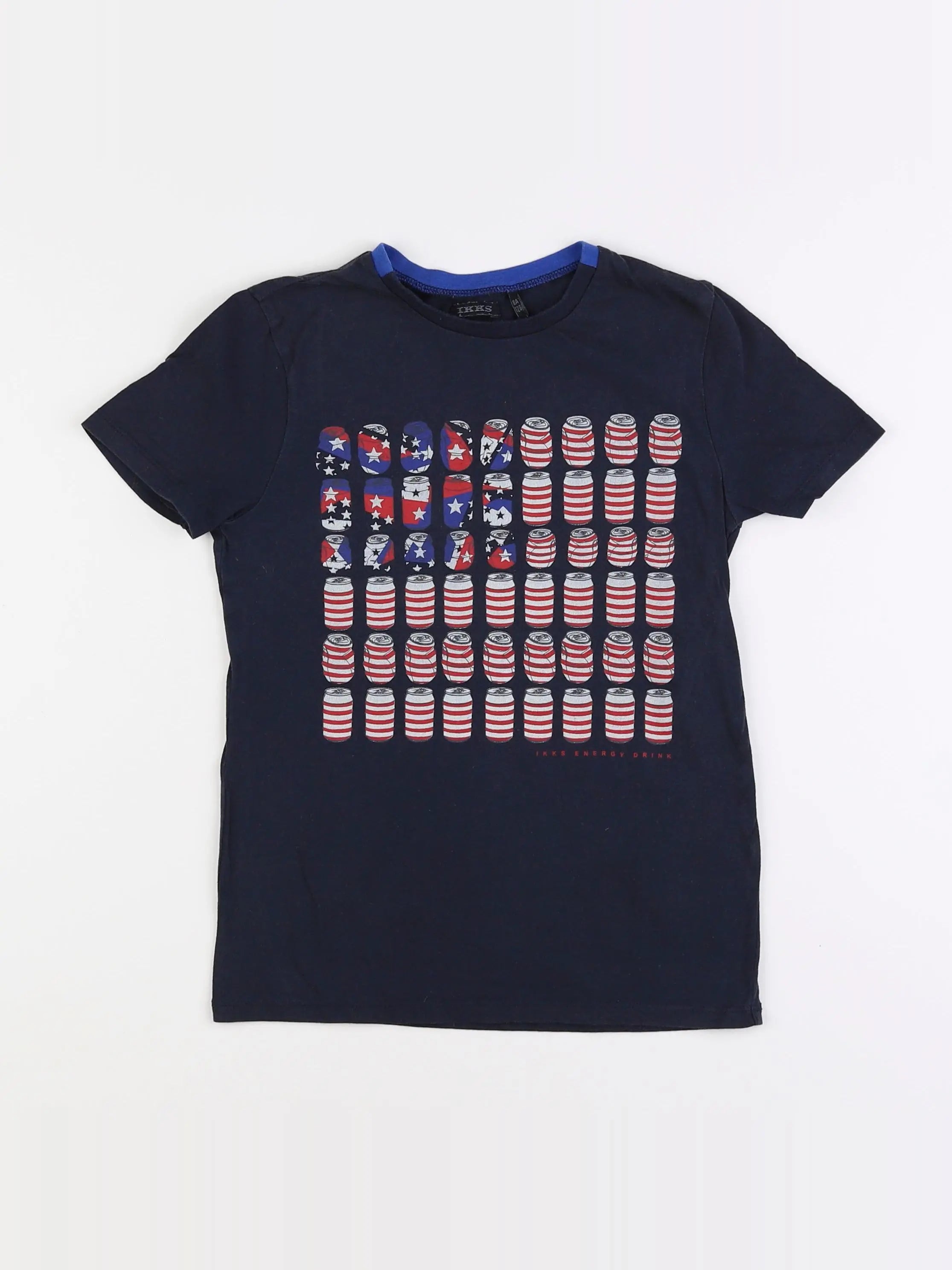 IKKS - tee-shirt multicolore - 8 ans
