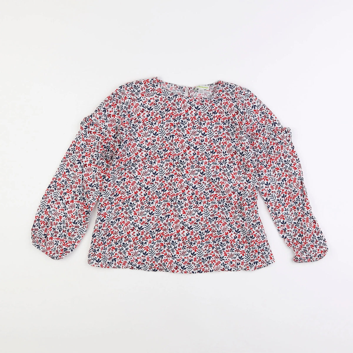 Vertbaudet - blouse multicolore - 8 ans