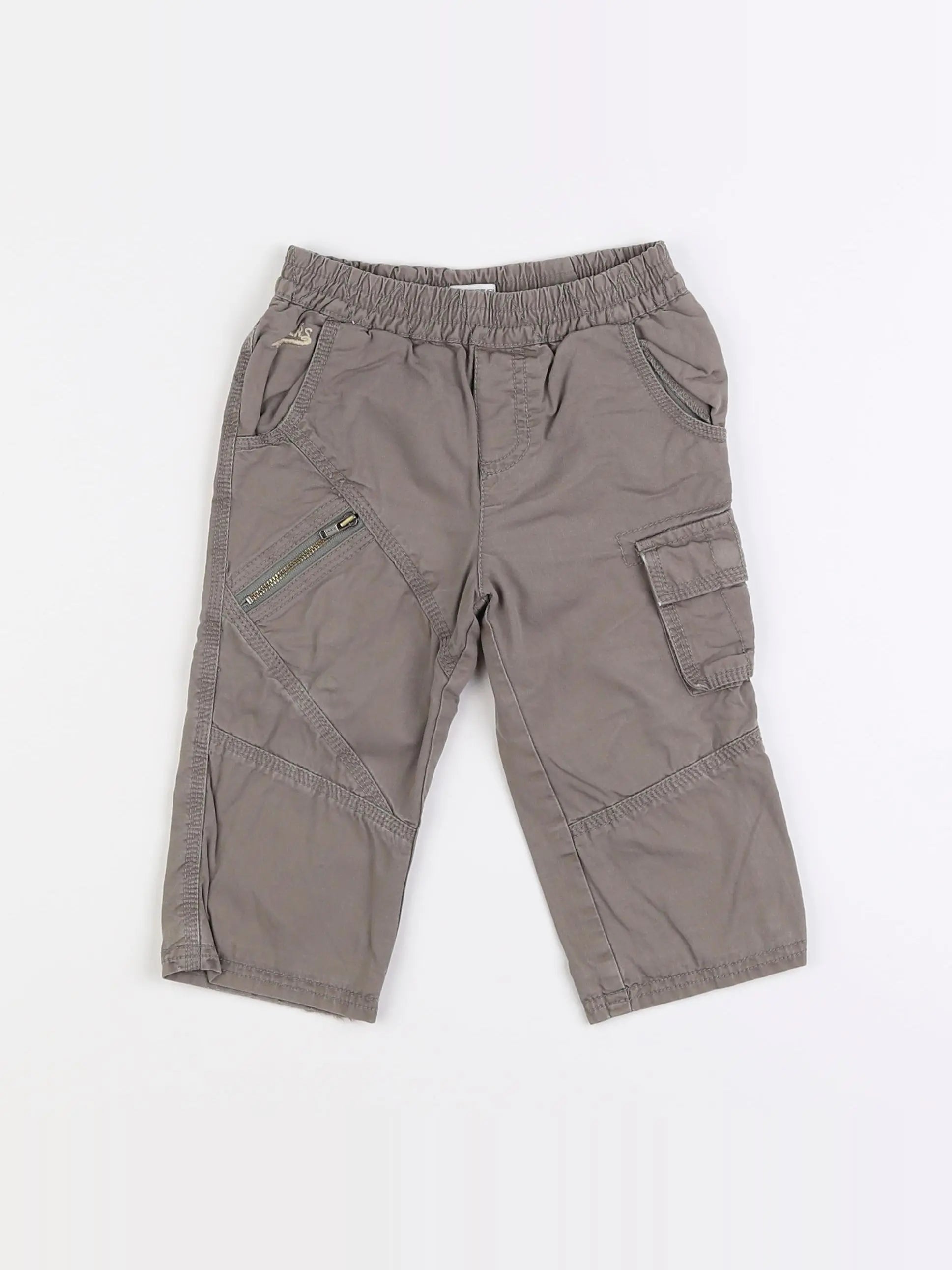 IKKS - pantalon vert - 12 mois