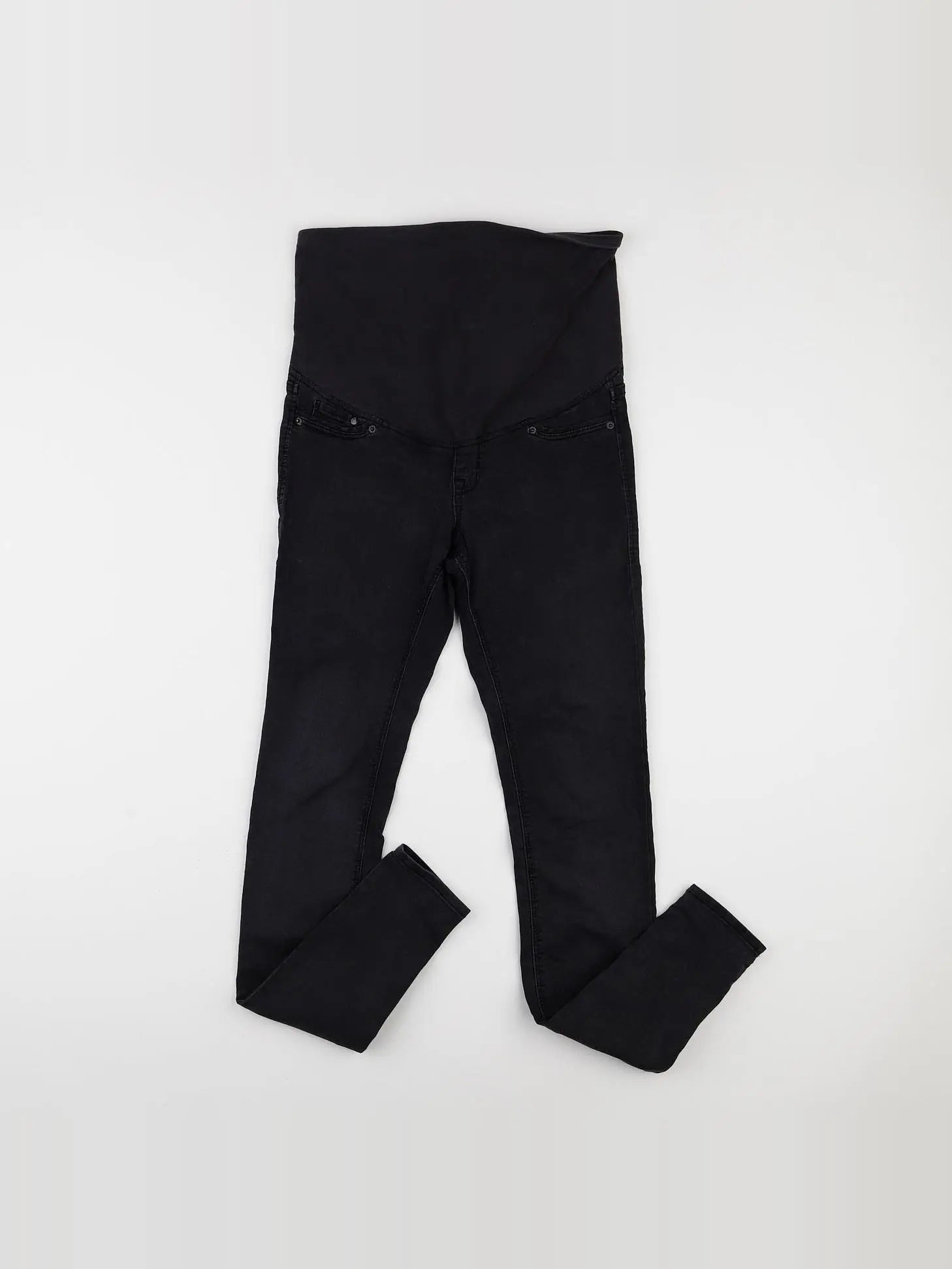 H&M - jean grossesse gris - 36