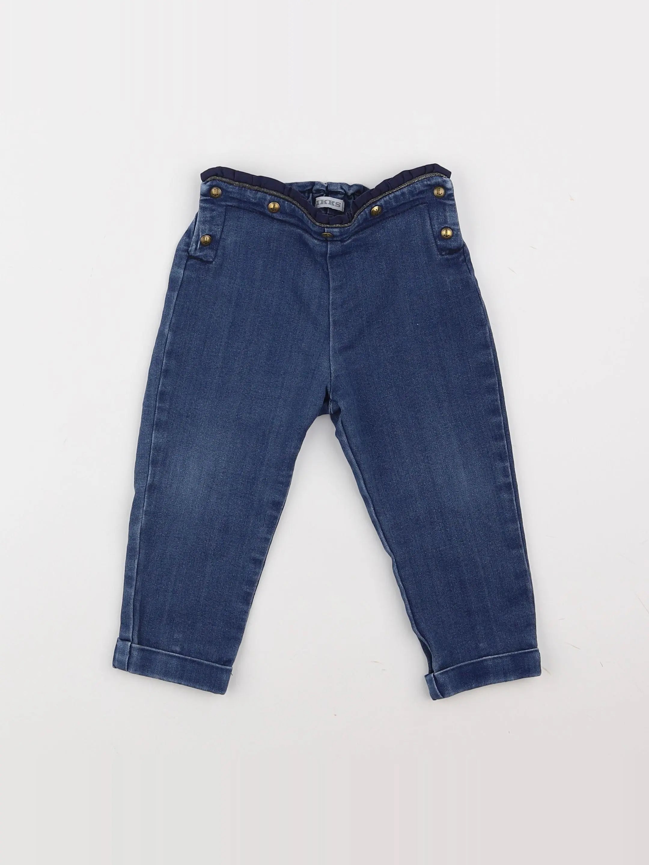 IKKS - jean bleu - 18 mois