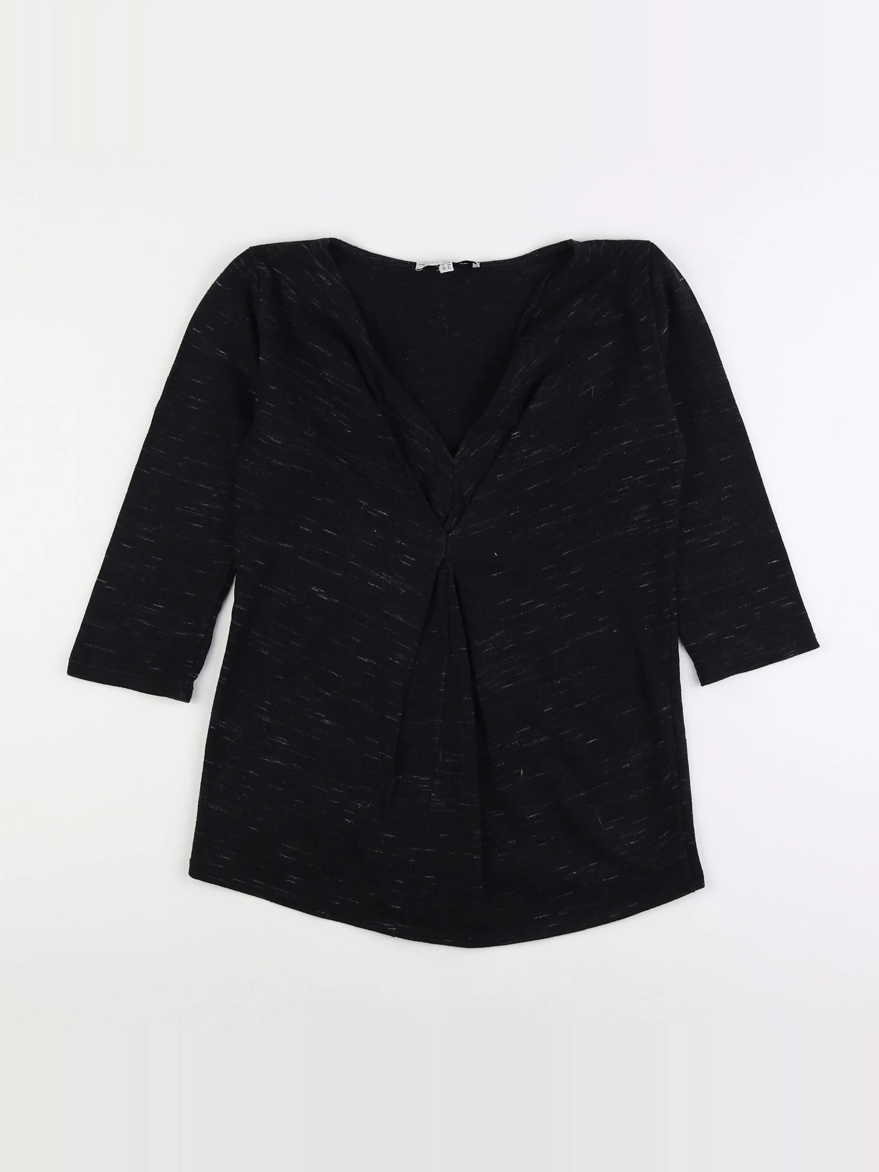 Envie de fraise - tee-shirt grossesse noir - 34 à 36