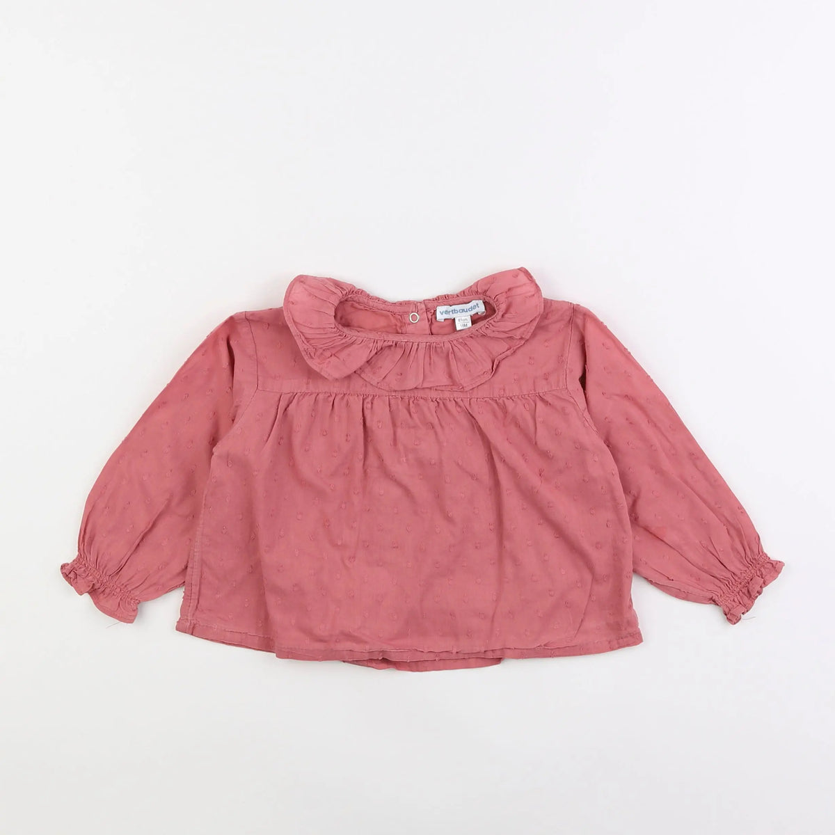 Vertbaudet - blouse rose - 18 mois