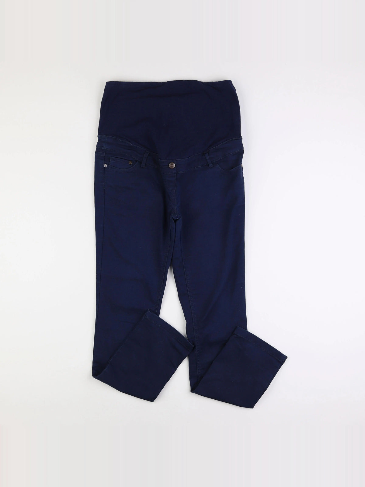 Vertbaudet - jean grossesse bleu - 42