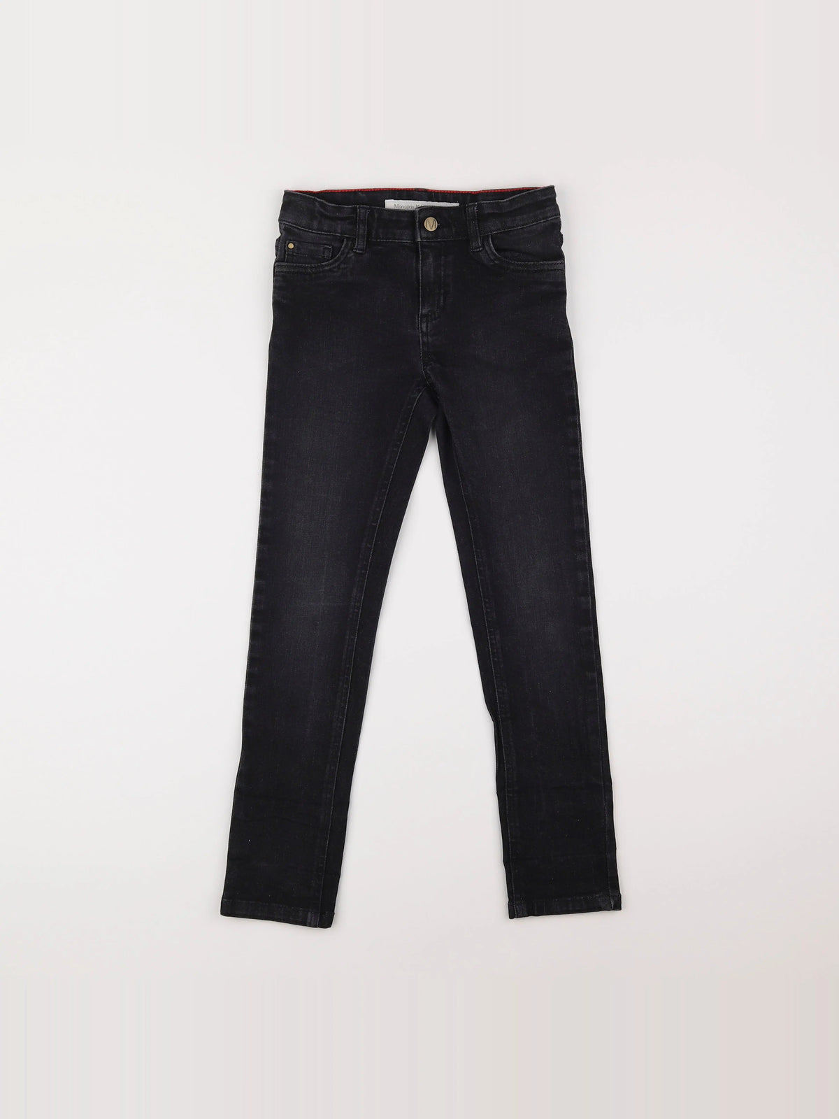 Monoprix - jean noir - 8 ans