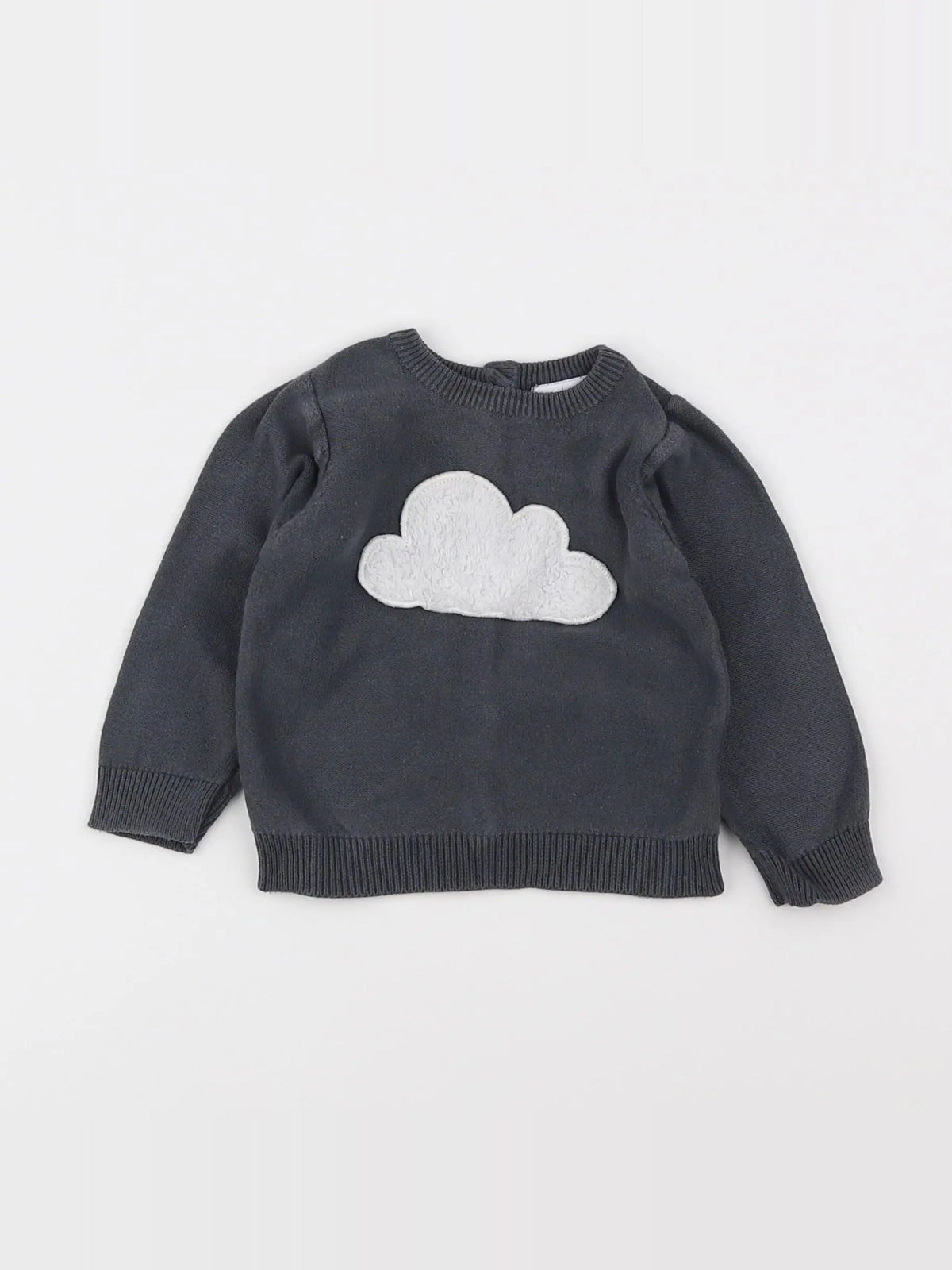 La Redoute - pull gris - 6 mois