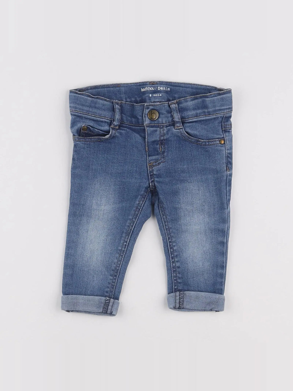 Boutchou - jean bleu - 6 mois