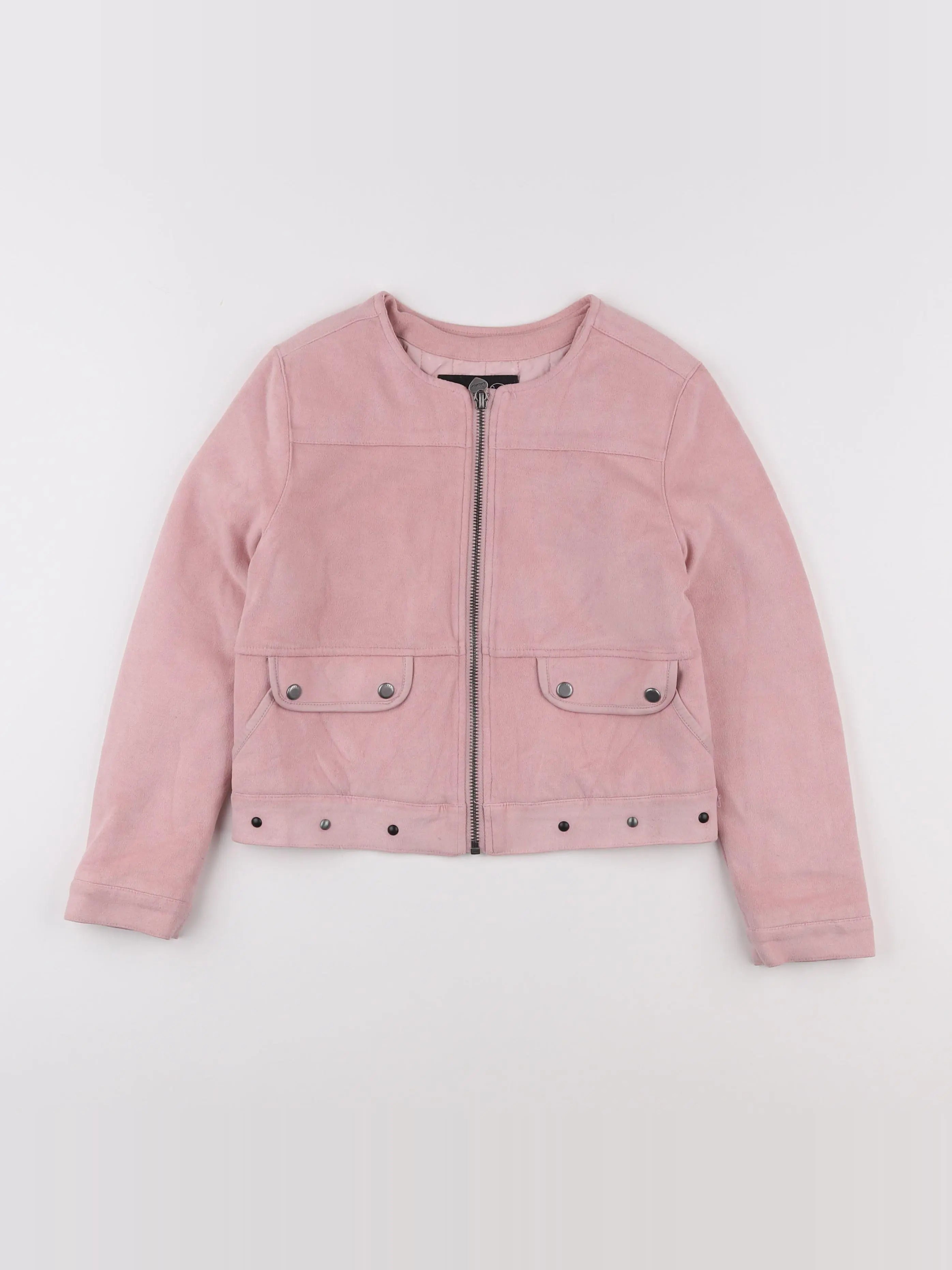 IKKS - veste rose - 8 ans
