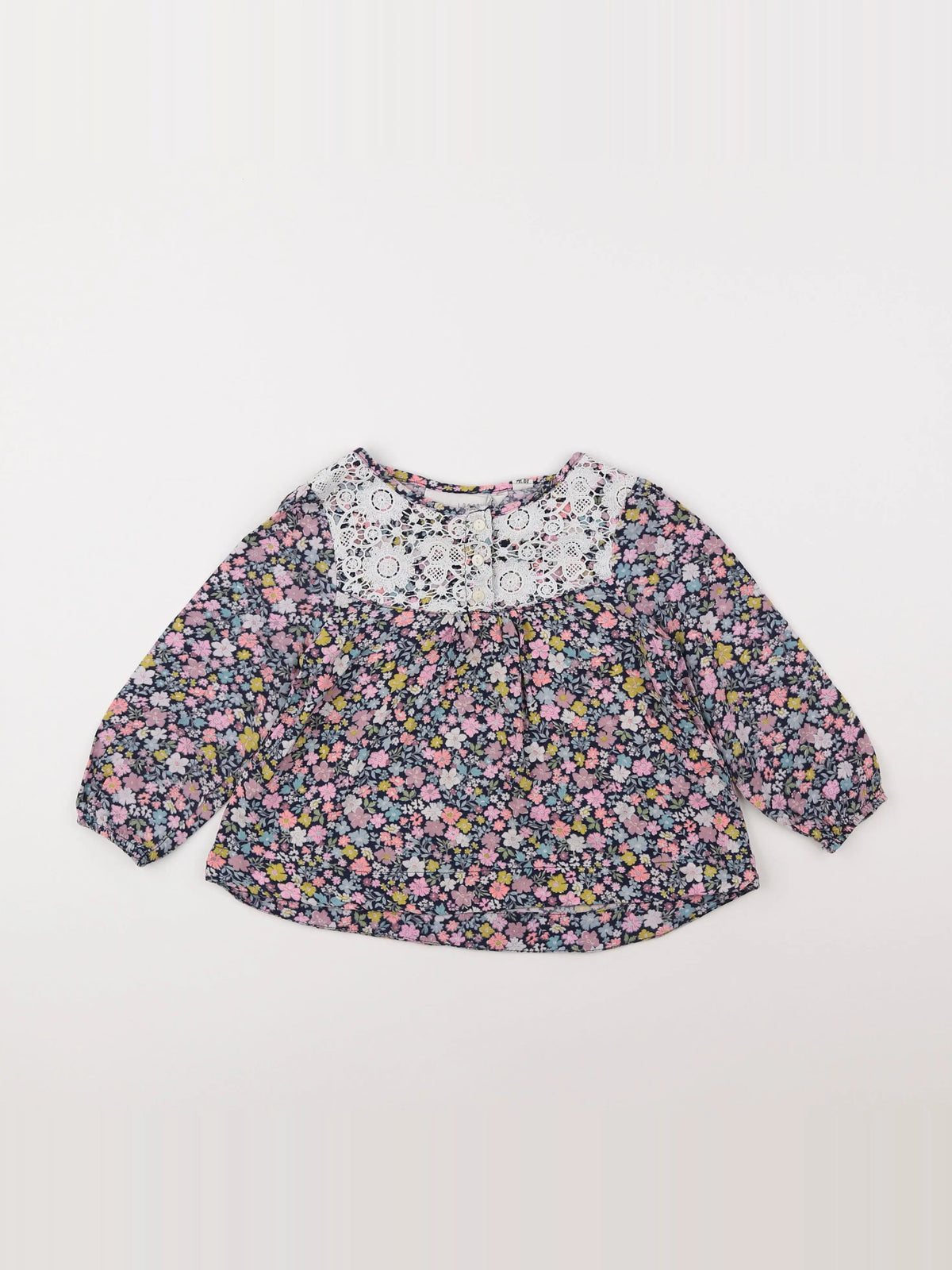 H&M - blouse multicolore - 2/3 ans