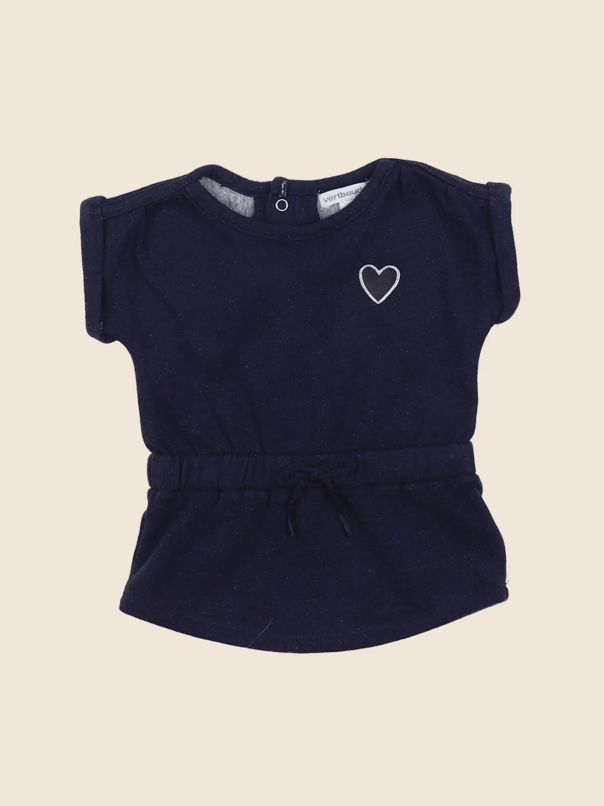 Vertbaudet - robe bleu - 6 mois