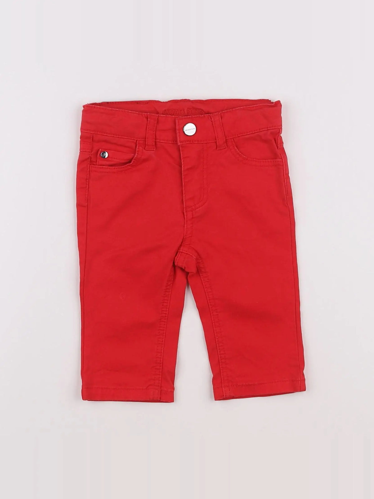 Jacadi - jean rouge - 6 mois
