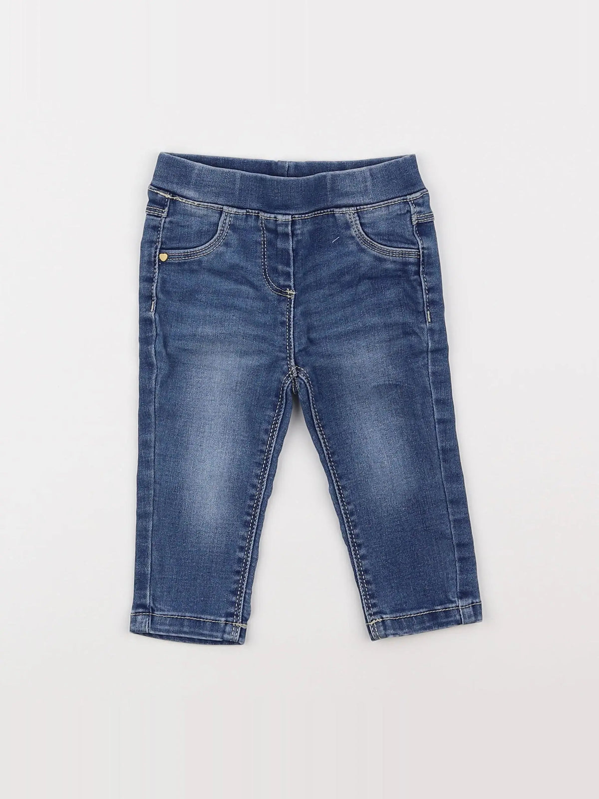 Tape à l'oeil - jegging bleu - 9 mois