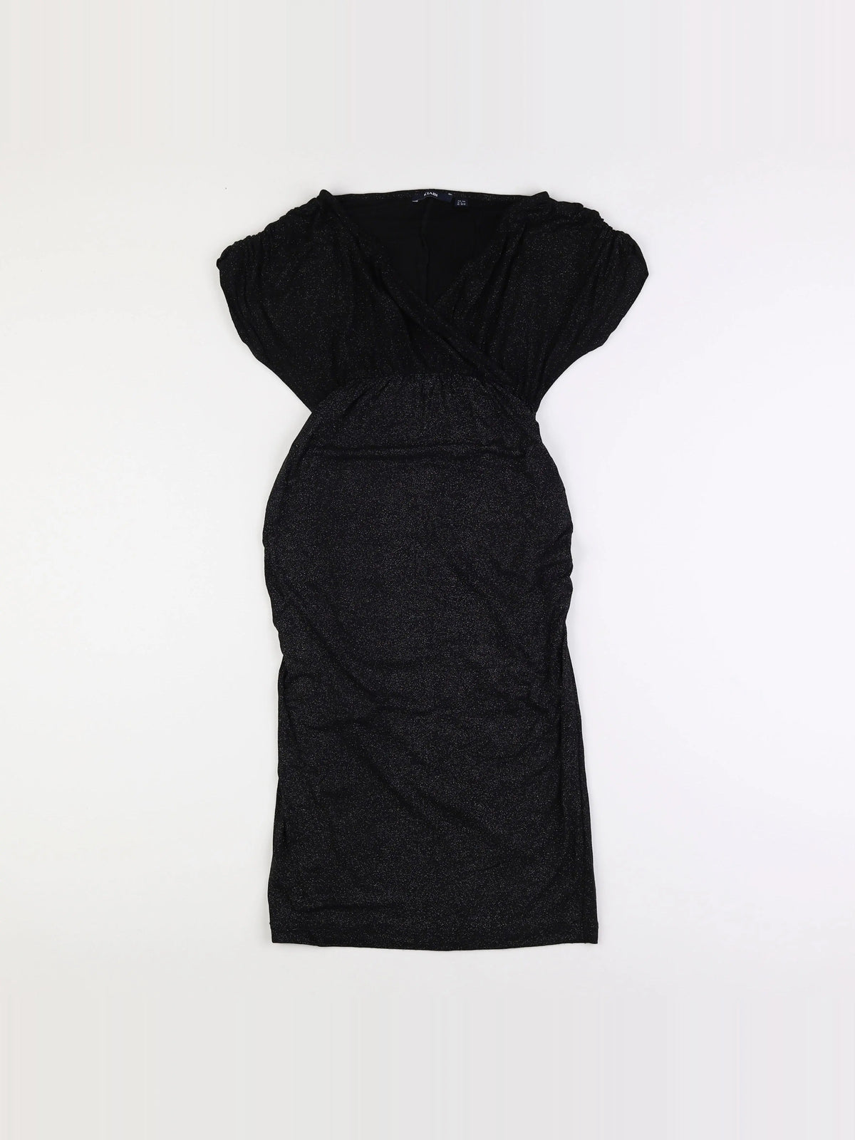 Kiabi - robe grossesse noir, argent - 34 à 36