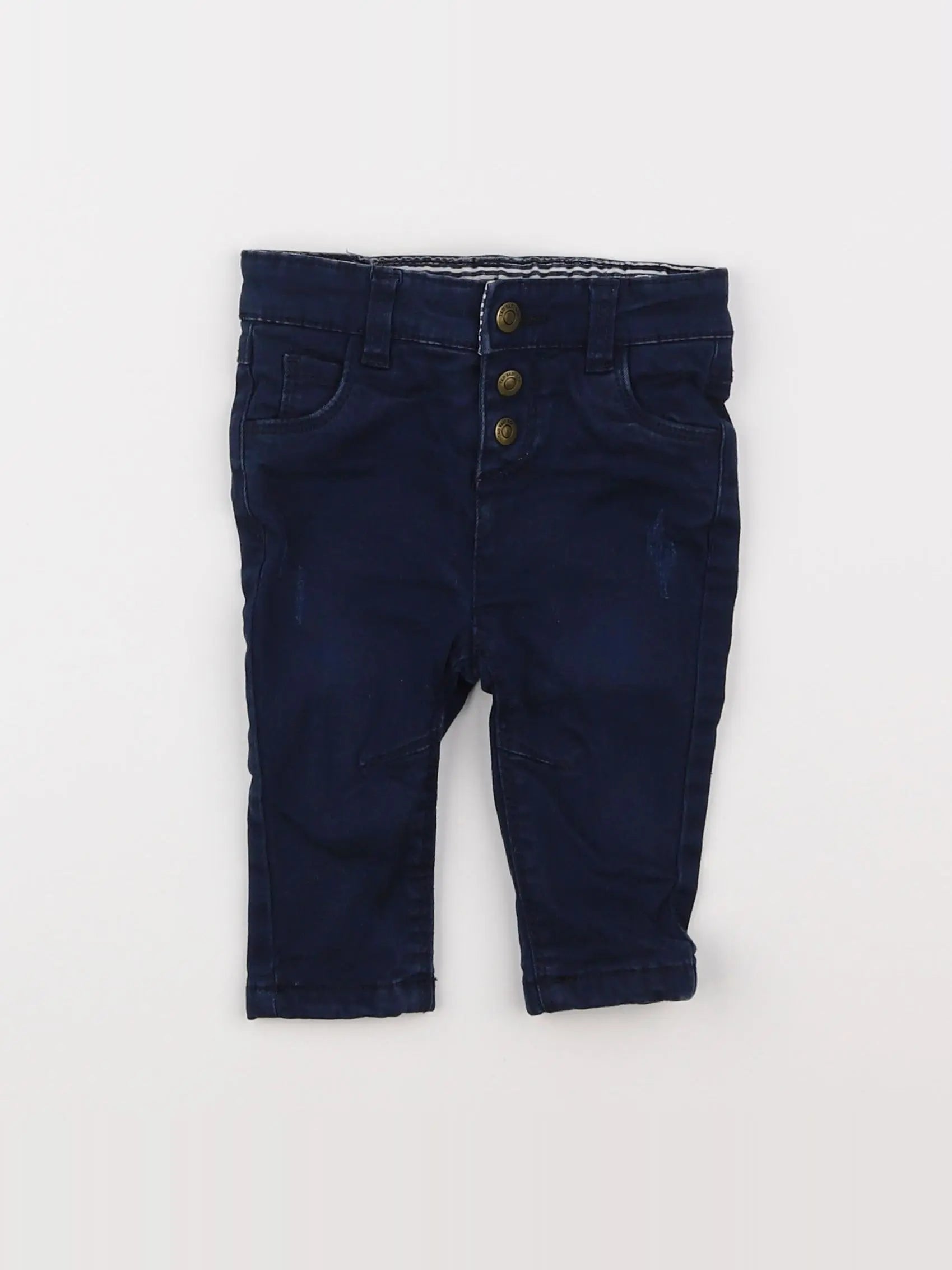 Tape à l'oeil - pantalon bleu - 6 mois