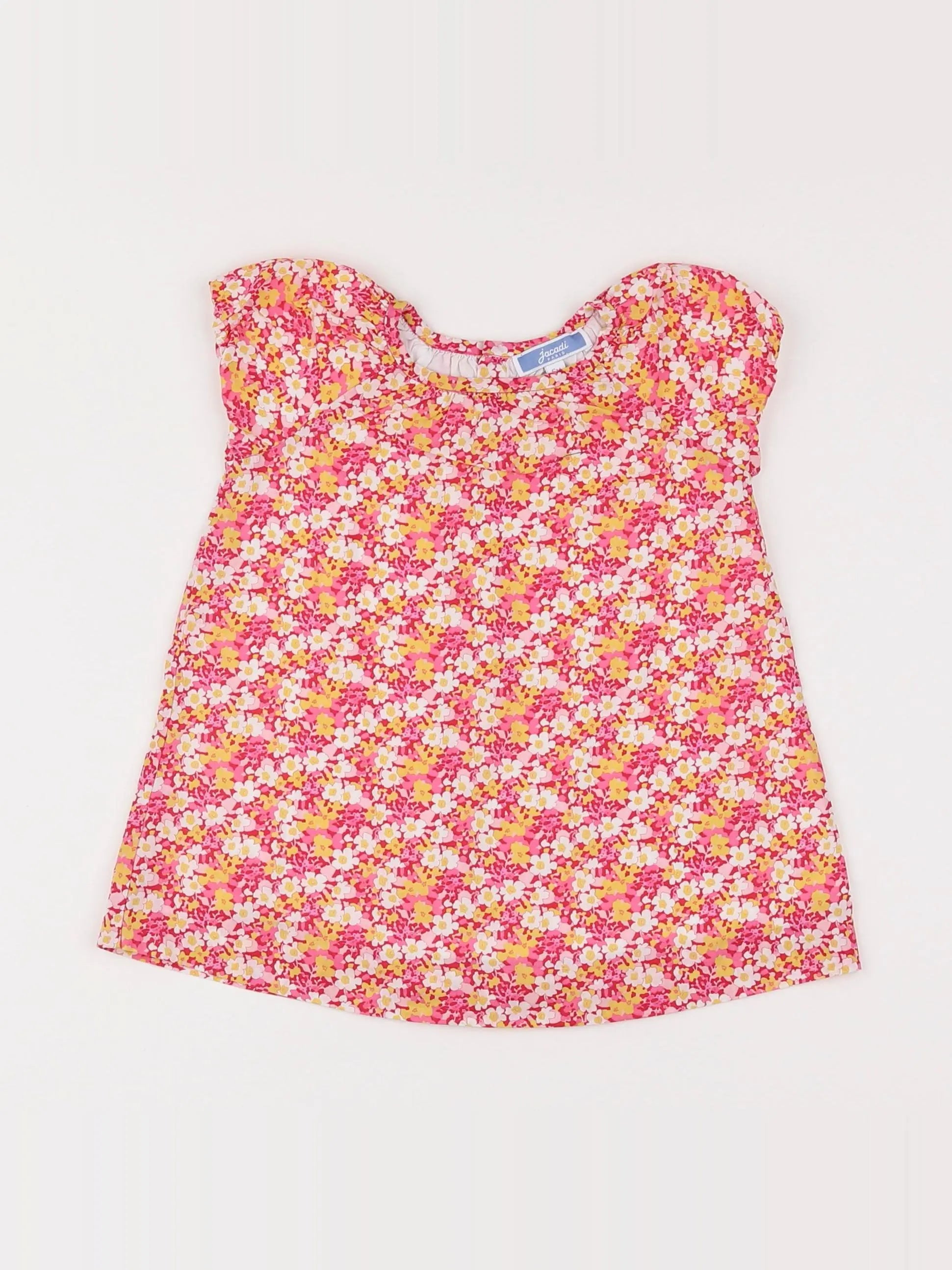 Jacadi - robe liberty rose - 6 mois