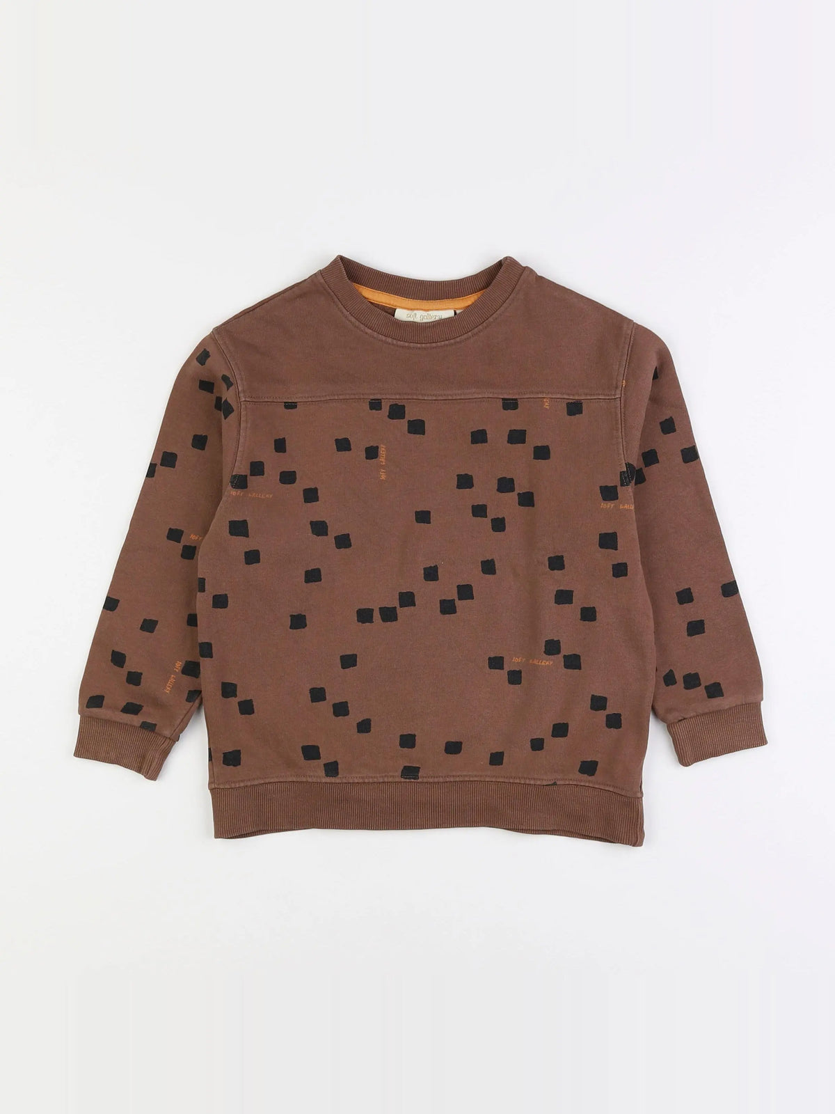 Soft Gallery - sweat marron - 6 ans