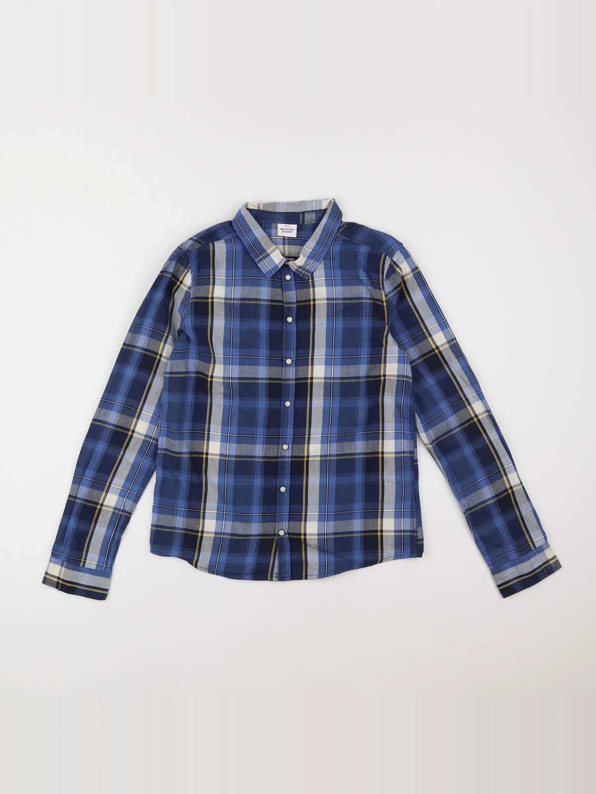 Tape à l'oeil - chemise bleu - 12 ans