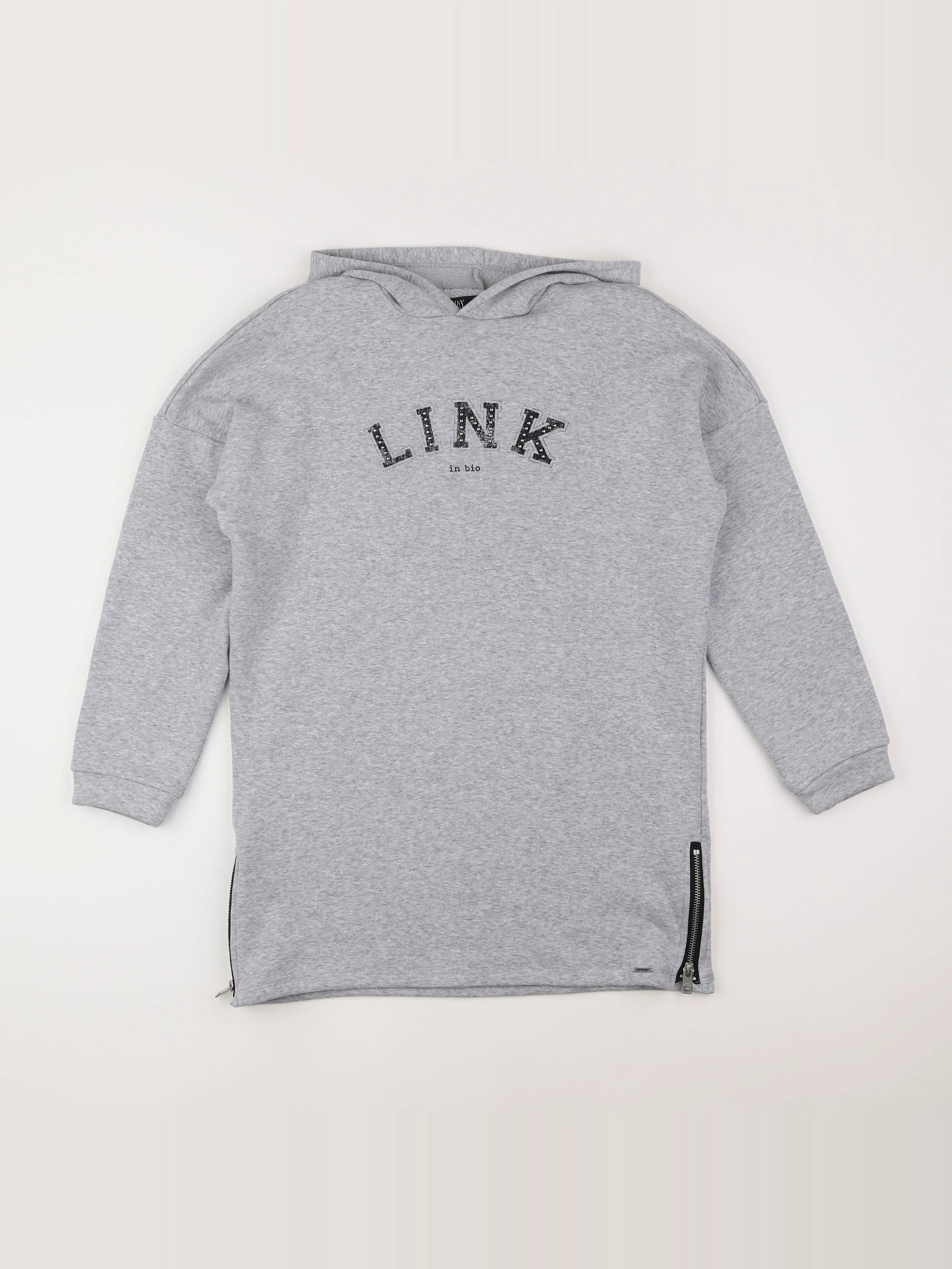 IKKS - robe gris - 12 ans