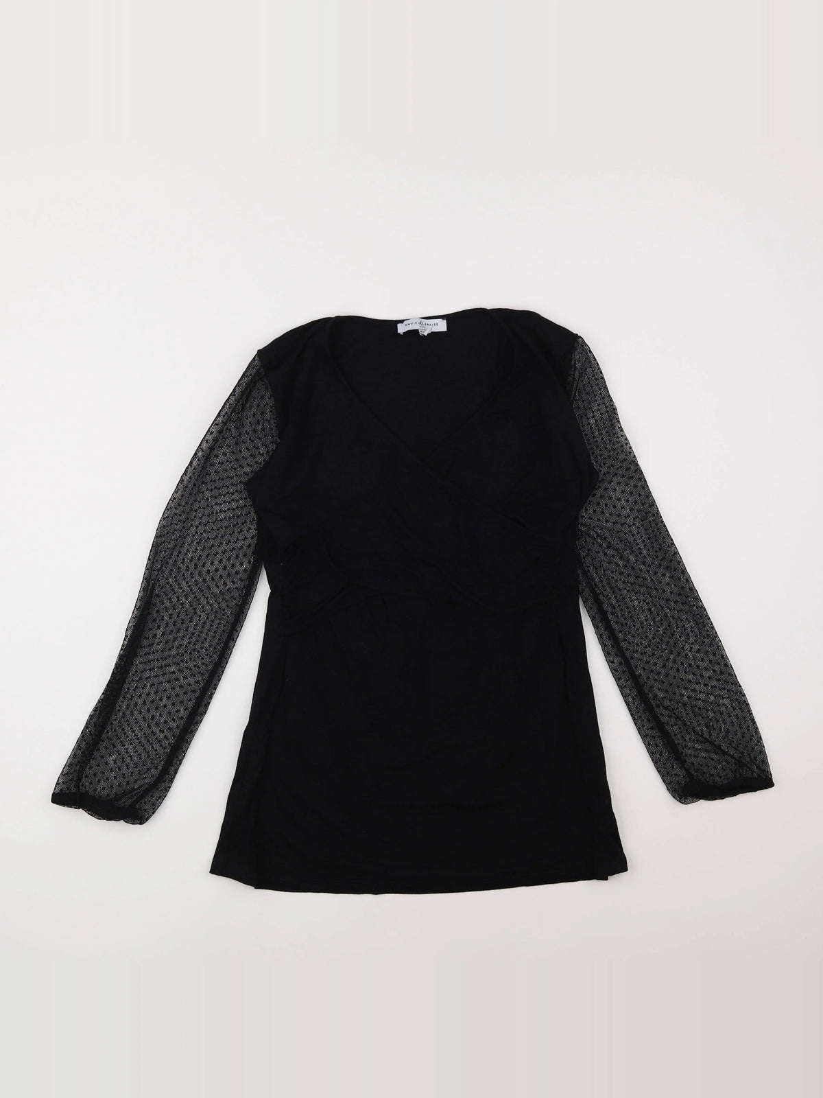 Envie de fraise - tee-shirt grossesse noir - 38 à 40