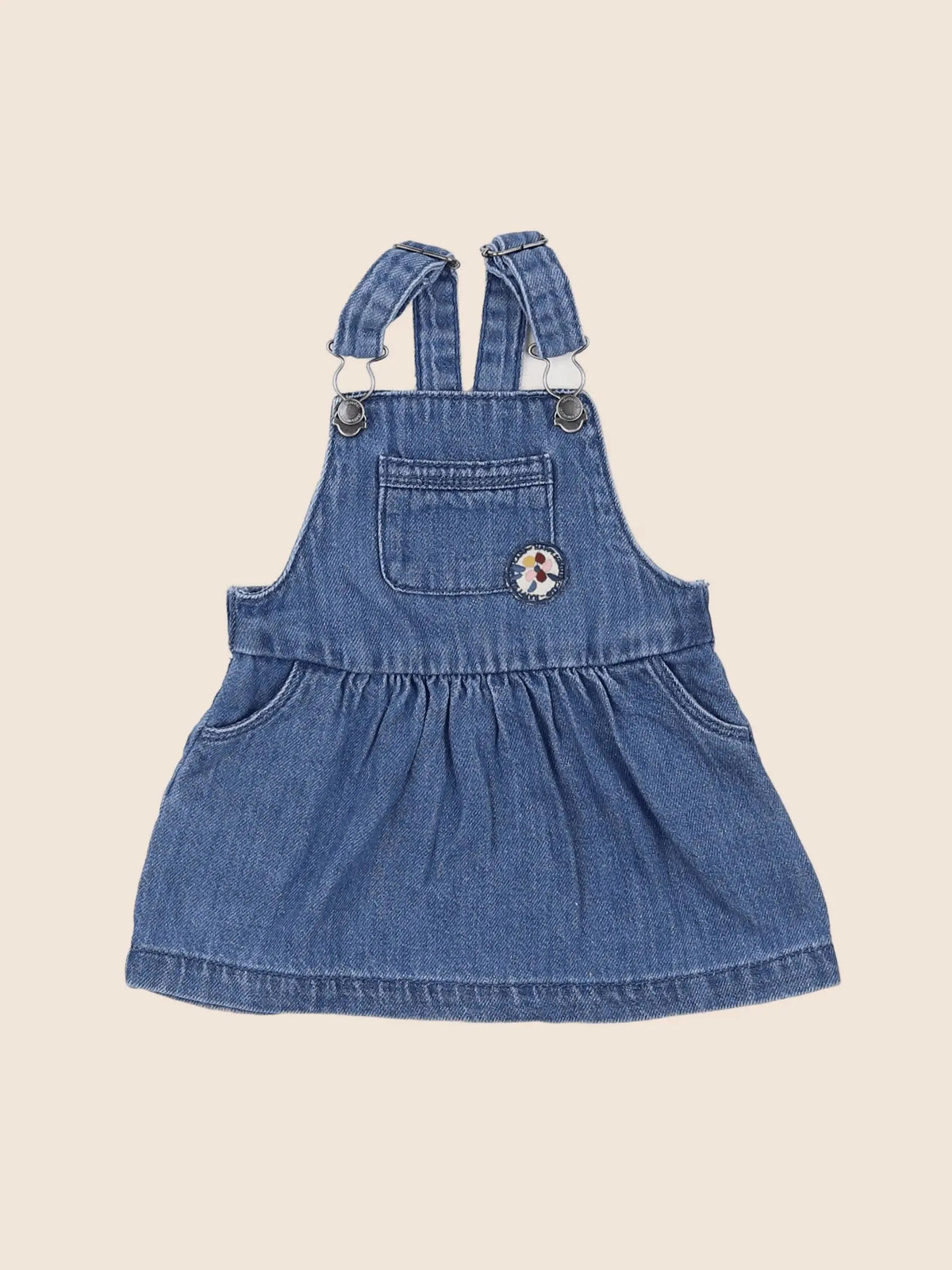Vertbaudet - robe bleu - 6 mois