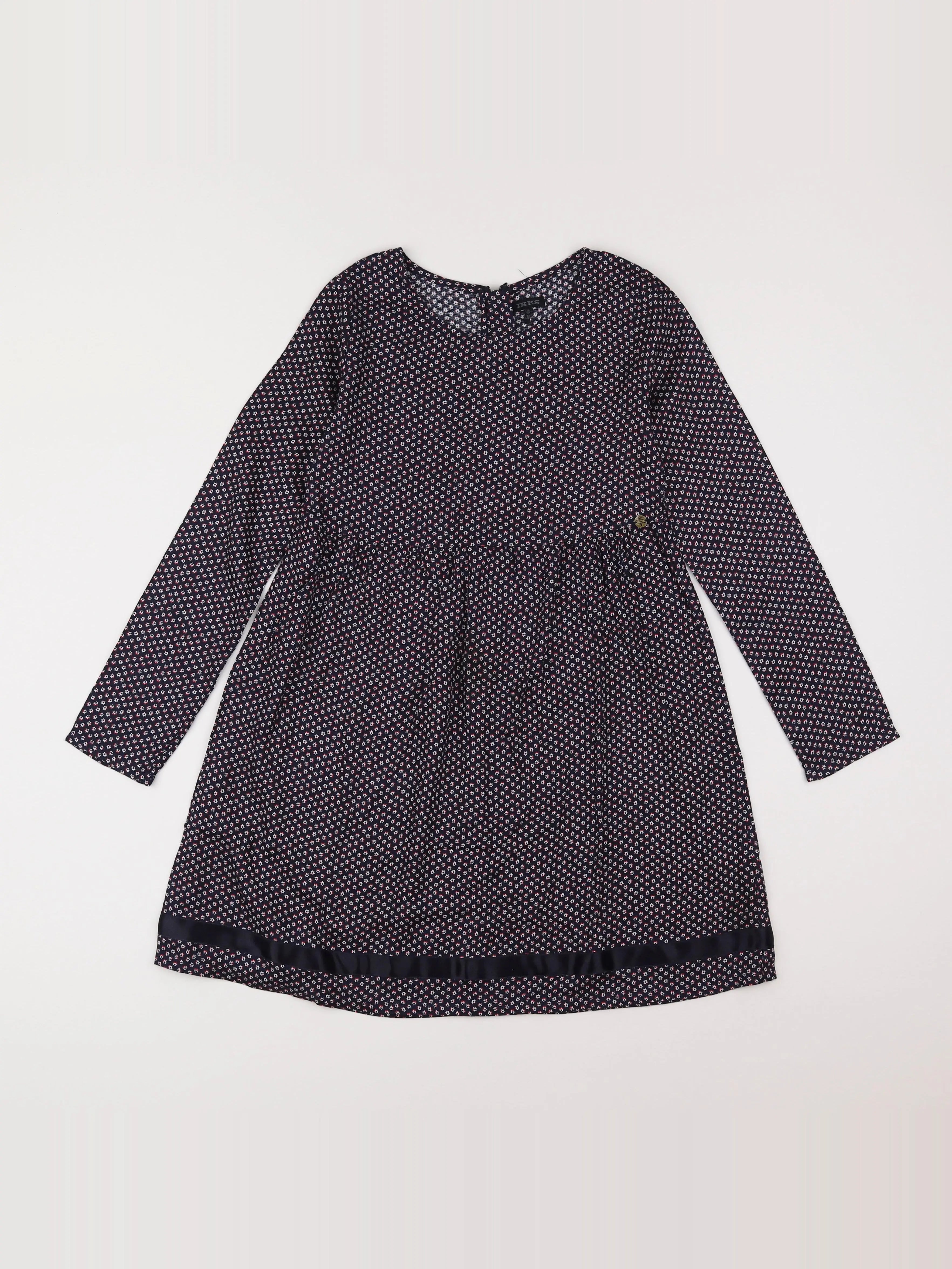 IKKS - robe bleu - 10 ans