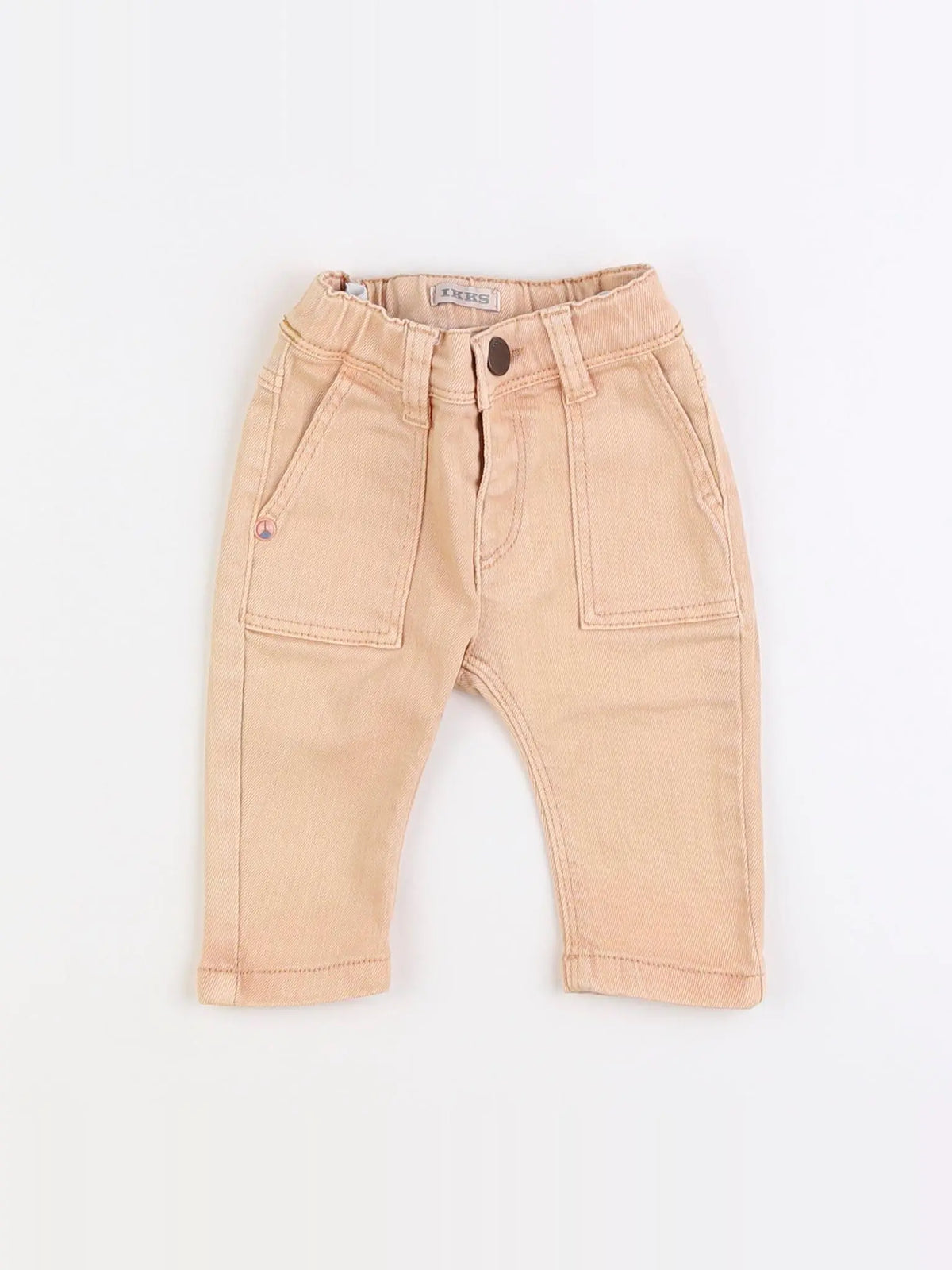 IKKS - jean orange - 6 mois