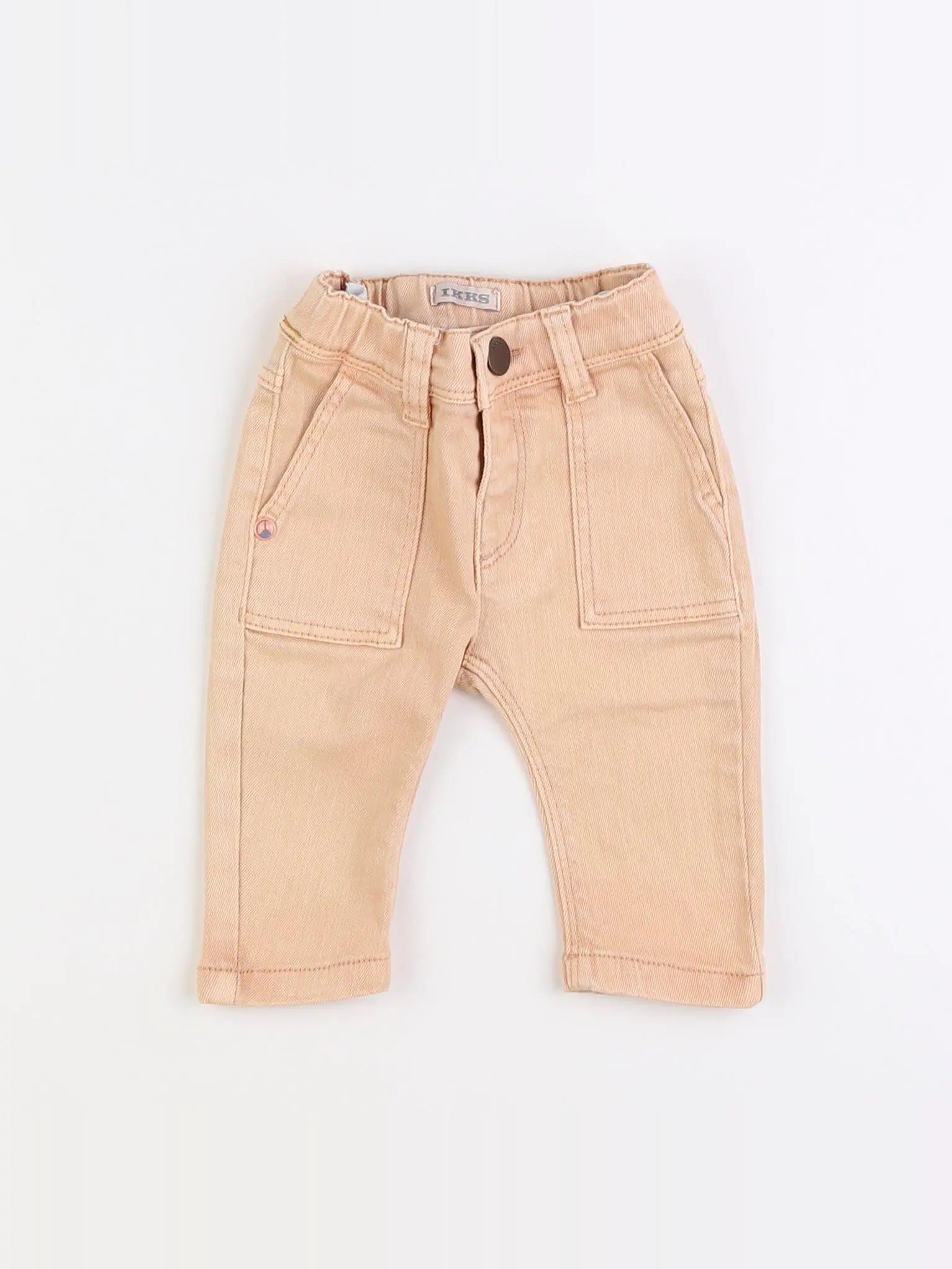IKKS - jean orange - 6 mois