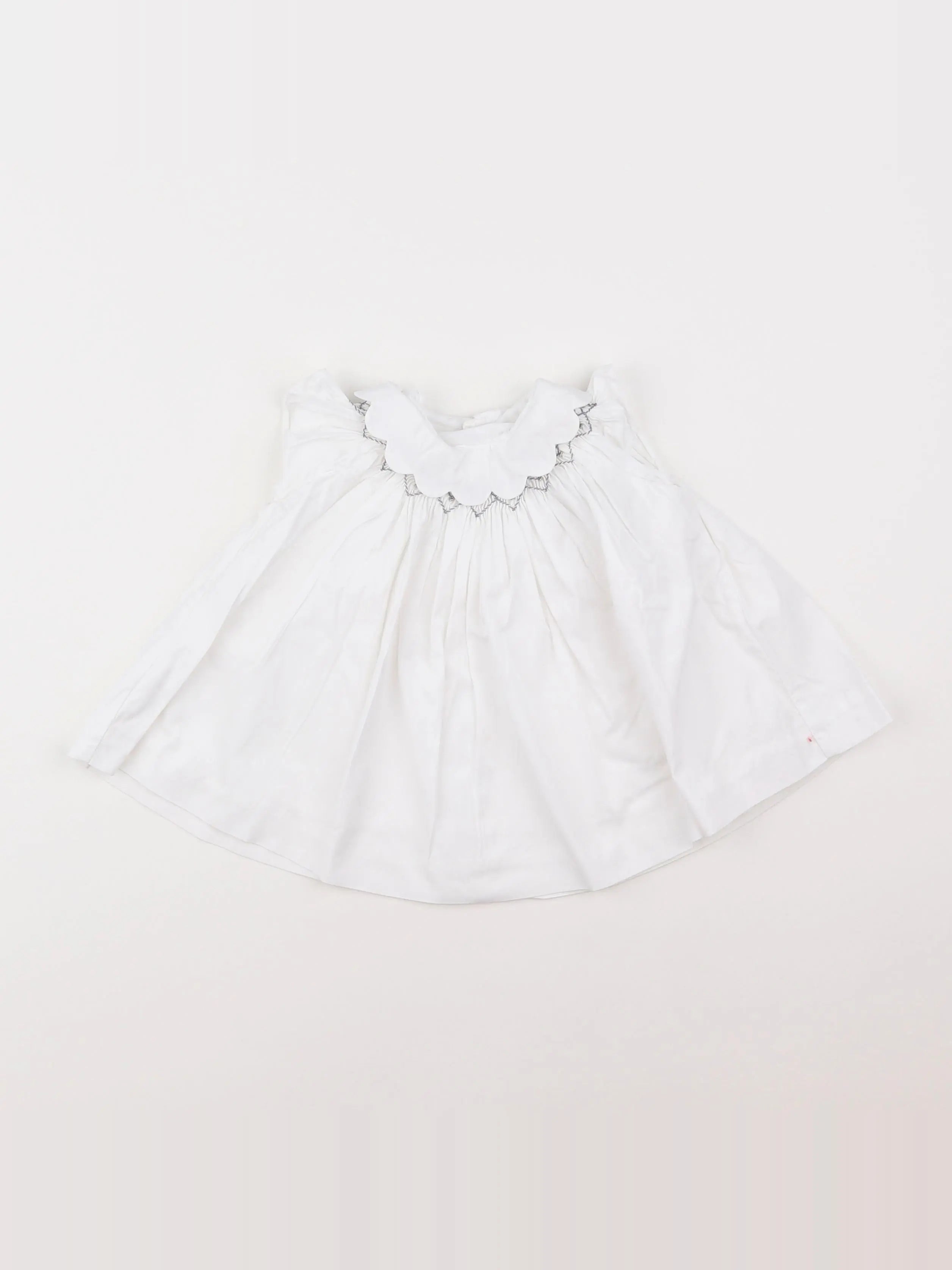 Jacadi - robe blanc - 6 mois