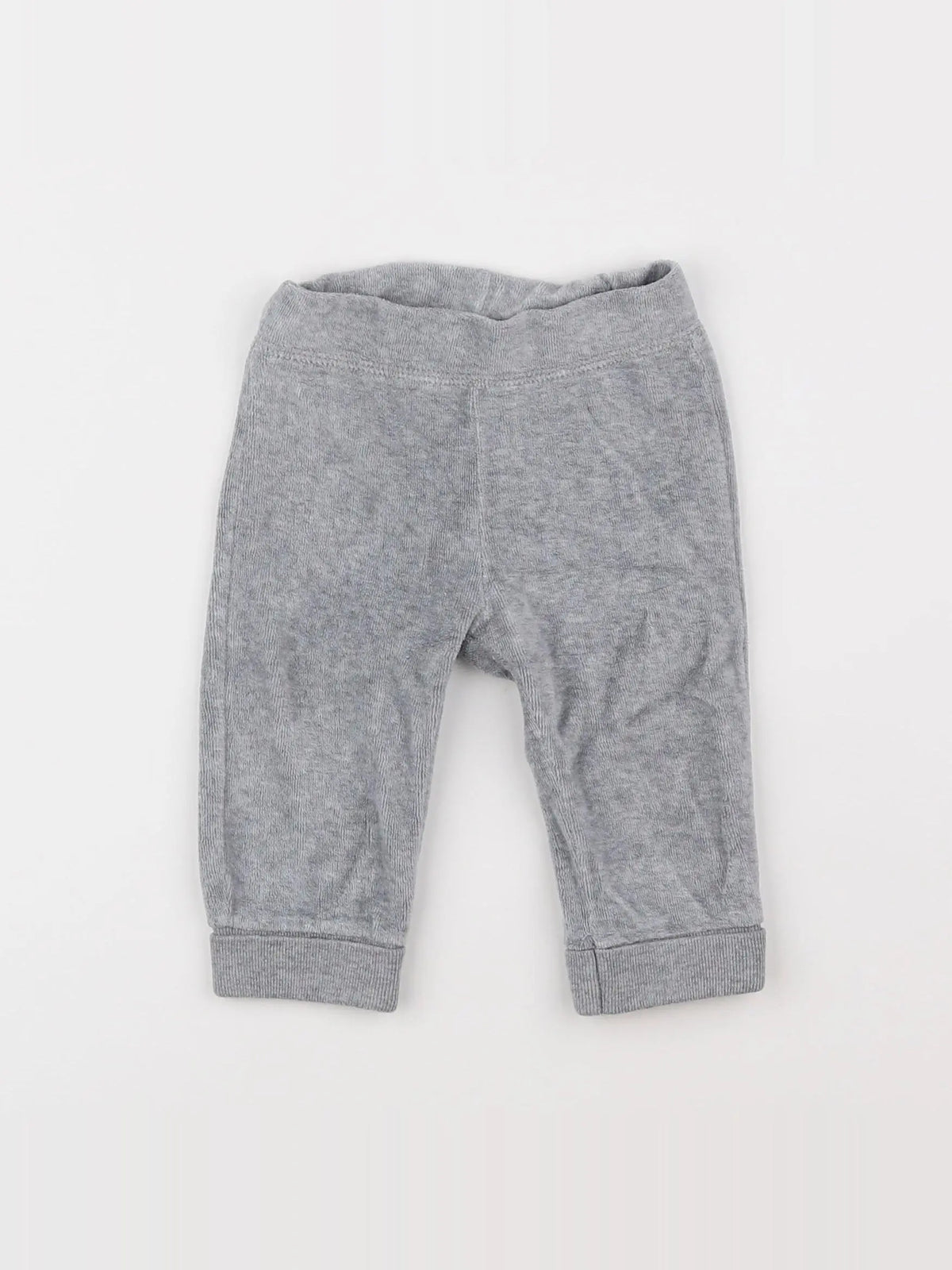 Benetton - pantalon gris - 3/6 mois