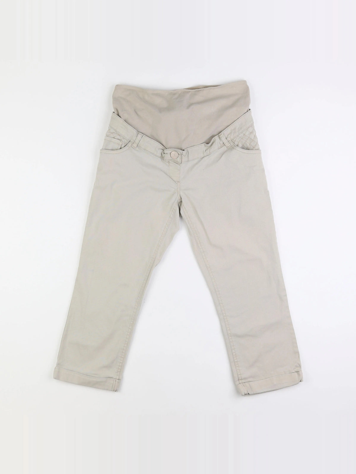 Kiabi - pantalon grossesse beige - 40