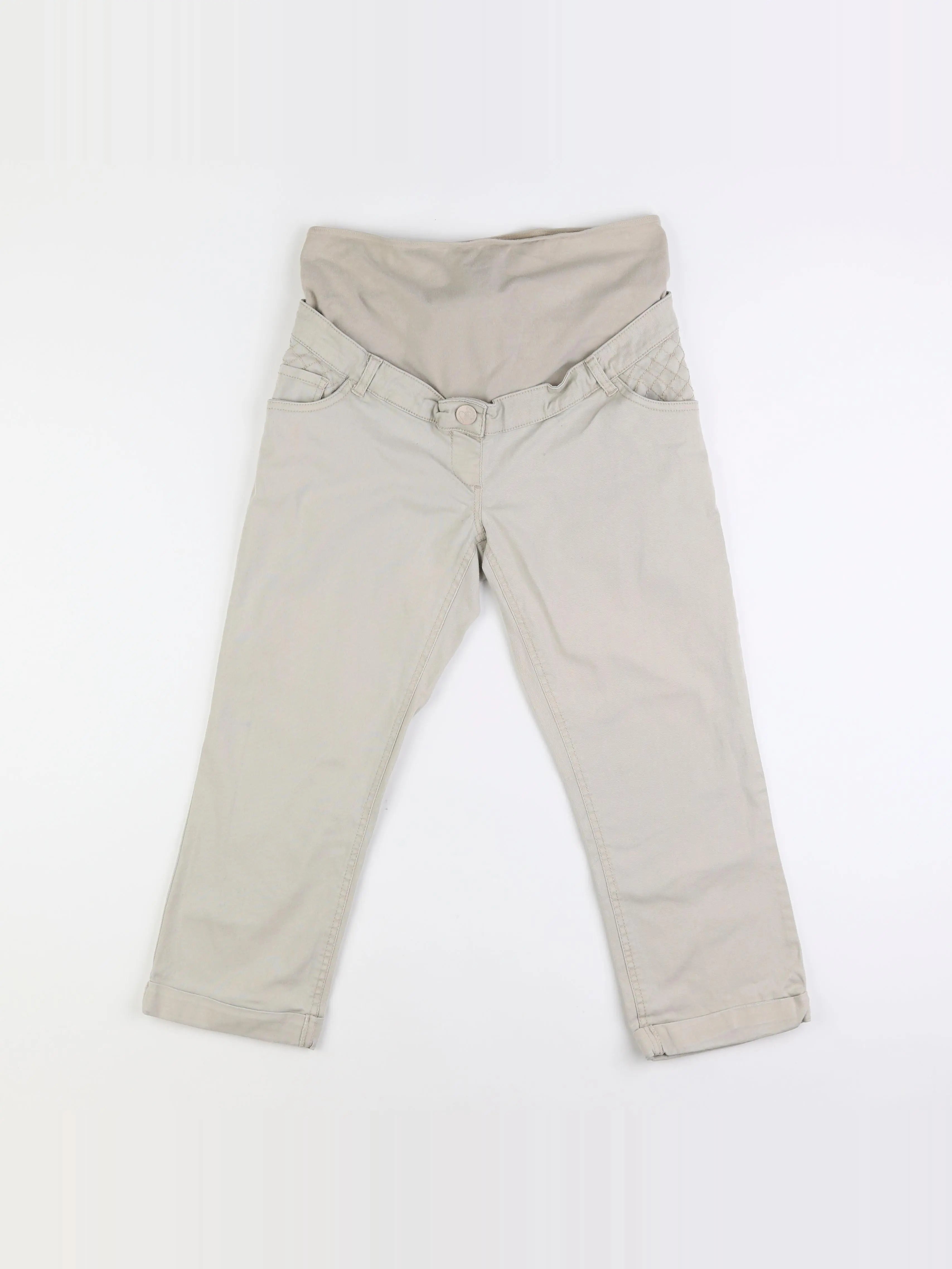 Kiabi - pantalon grossesse beige - 40