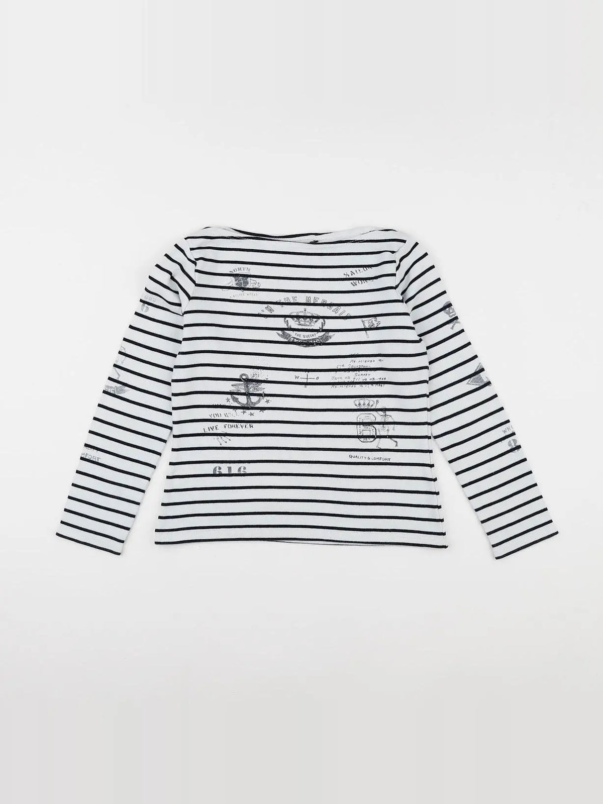 IKKS - tee-shirt blanc - 10 ans
