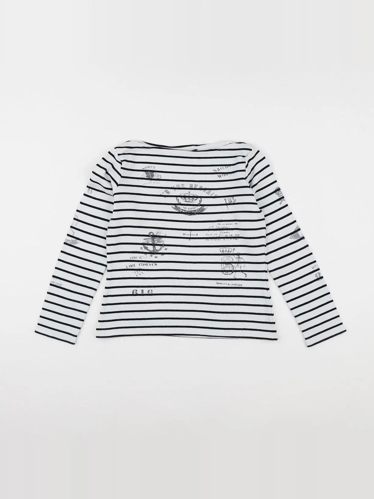 IKKS - tee-shirt blanc - 10 ans