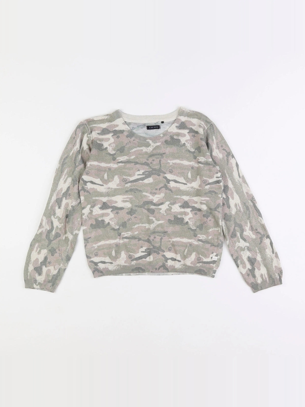 IKKS - pull vert - 8 ans