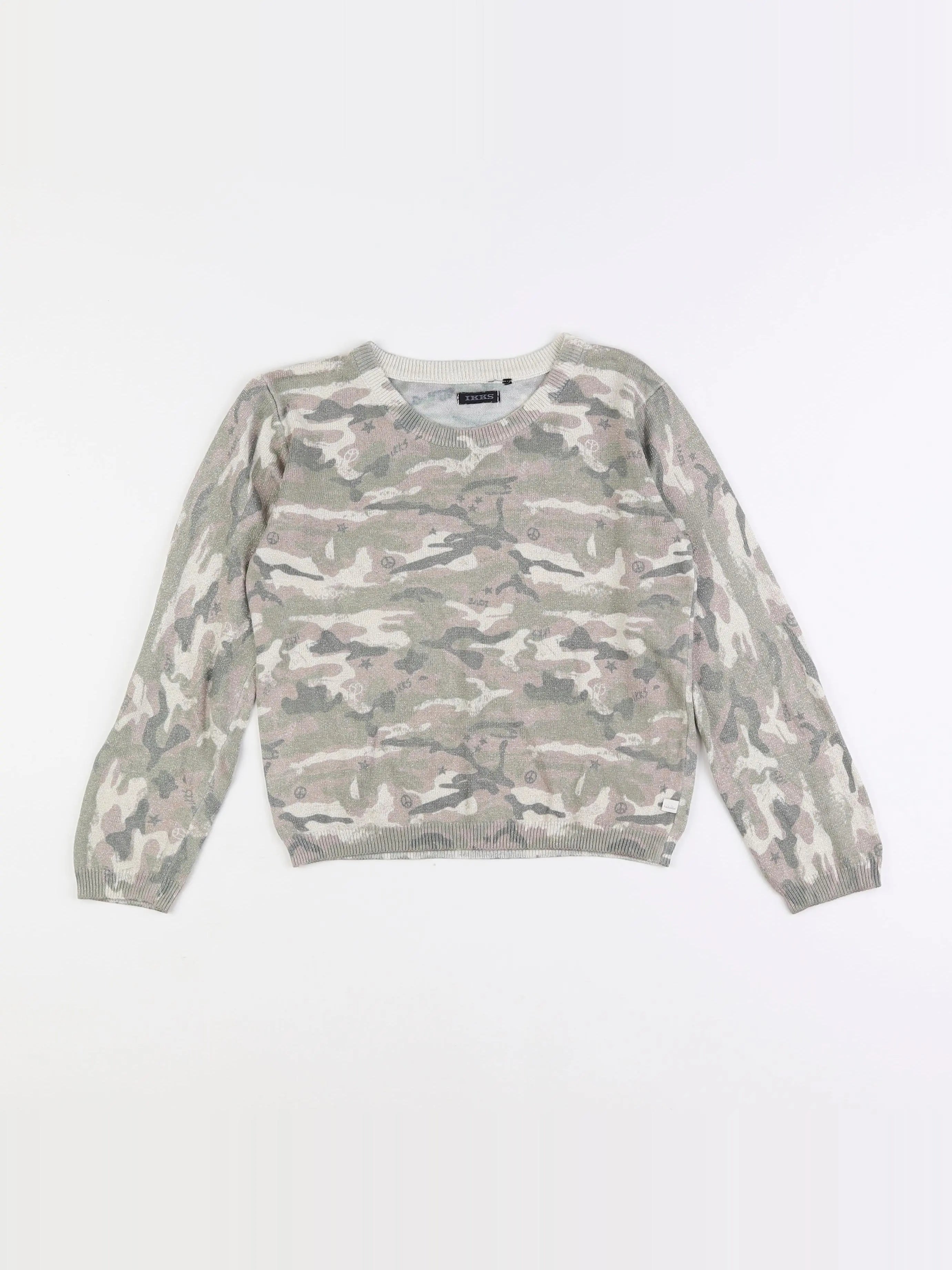 IKKS - pull vert - 8 ans