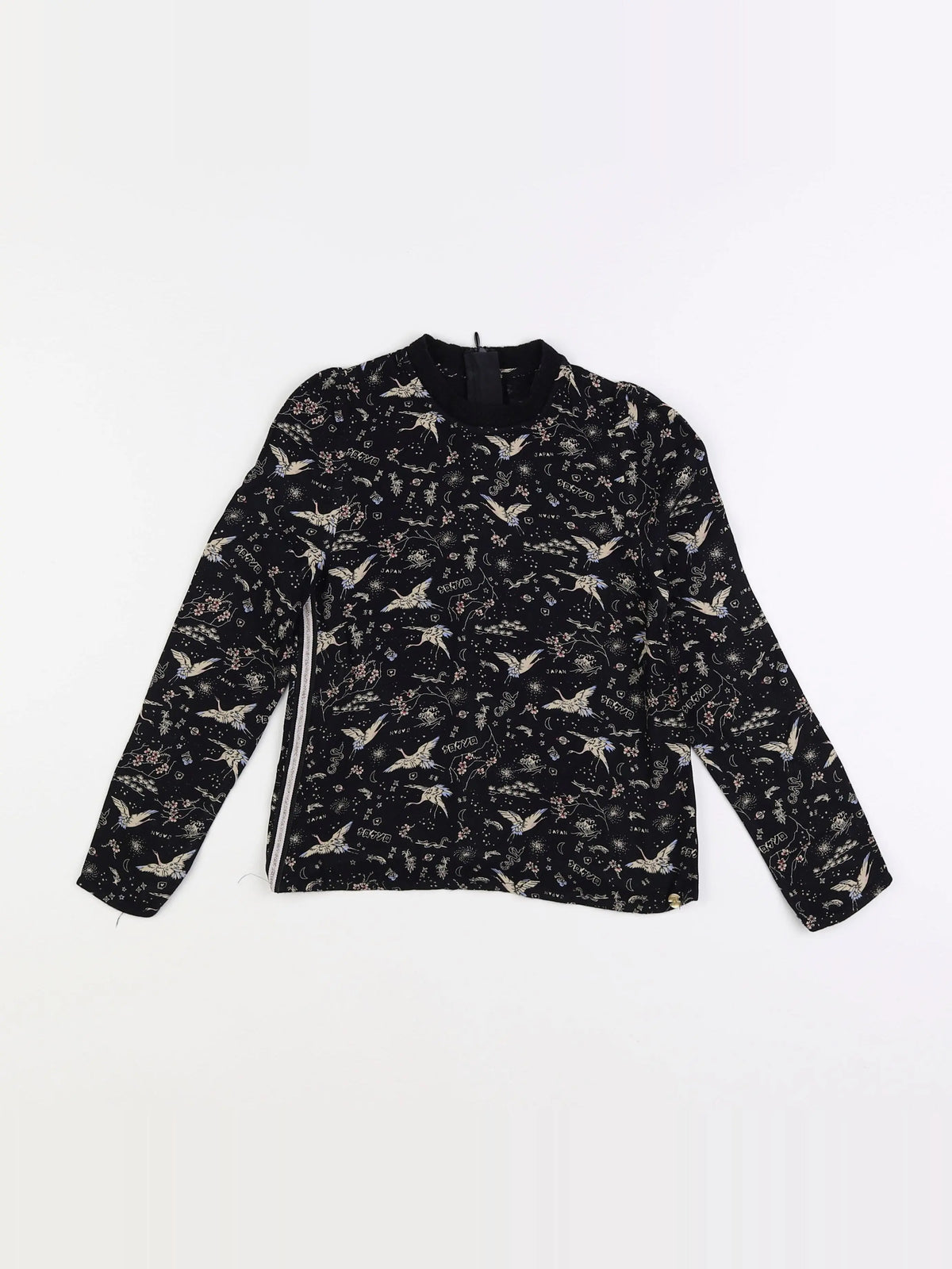 IKKS - blouse noir - 6 ans
