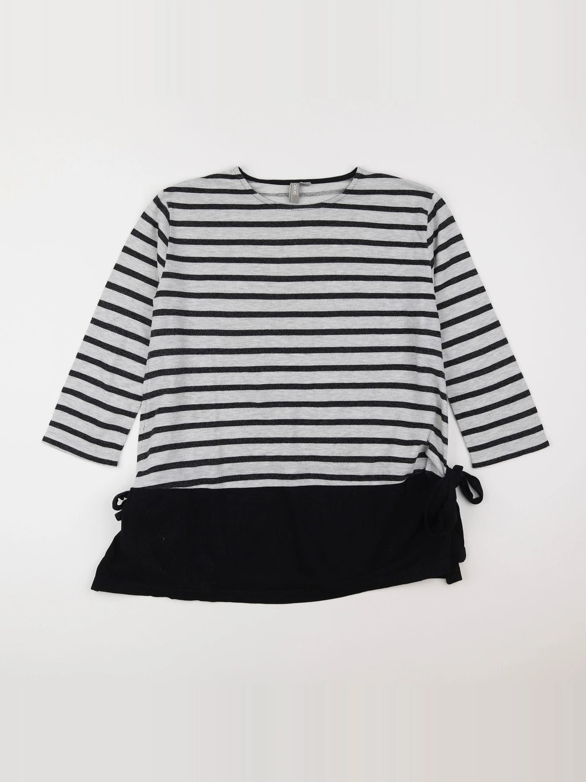 Asos - tee-shirt grossesse gris, noir - 36