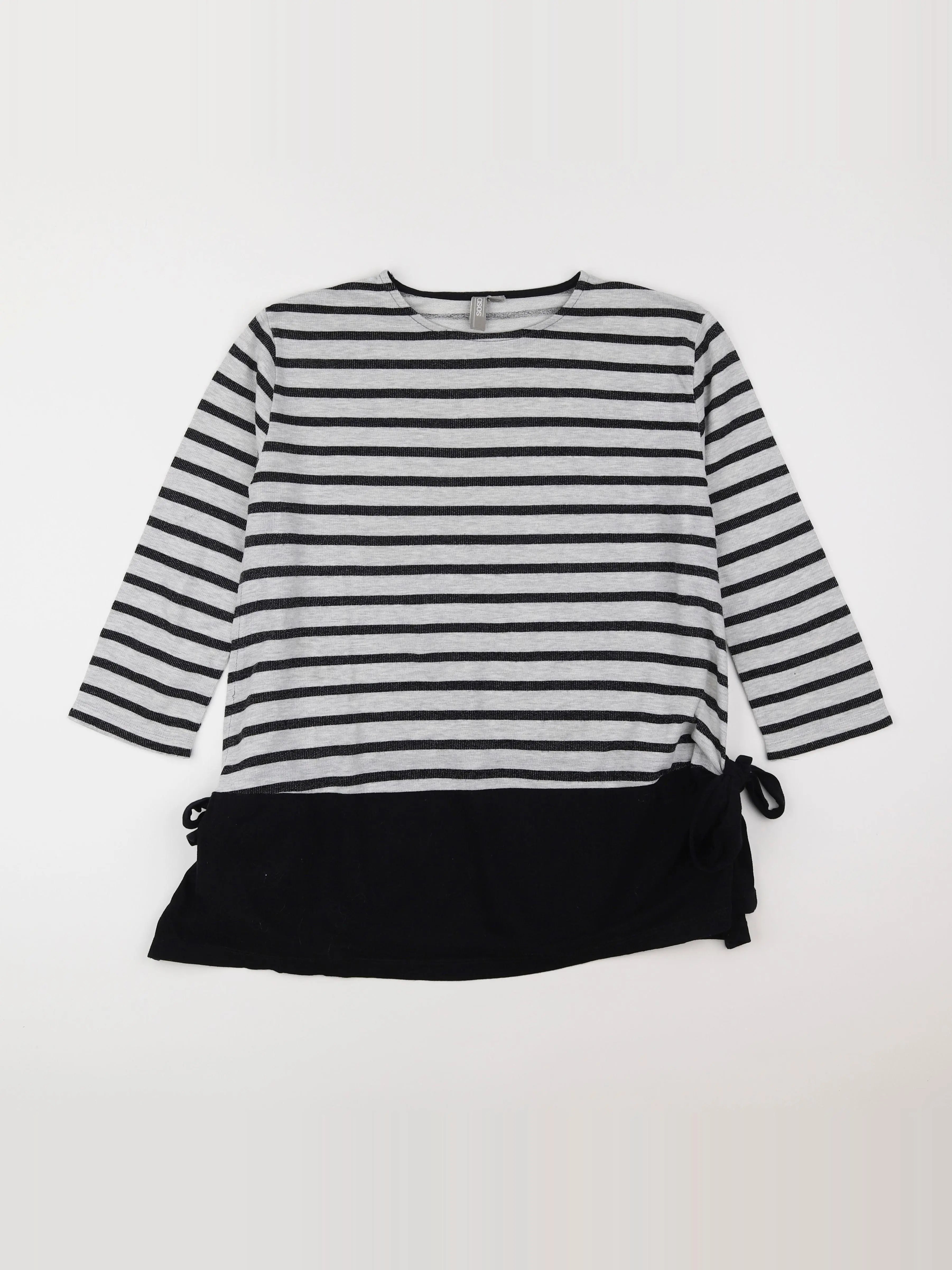 Asos - tee-shirt grossesse gris, noir - 36