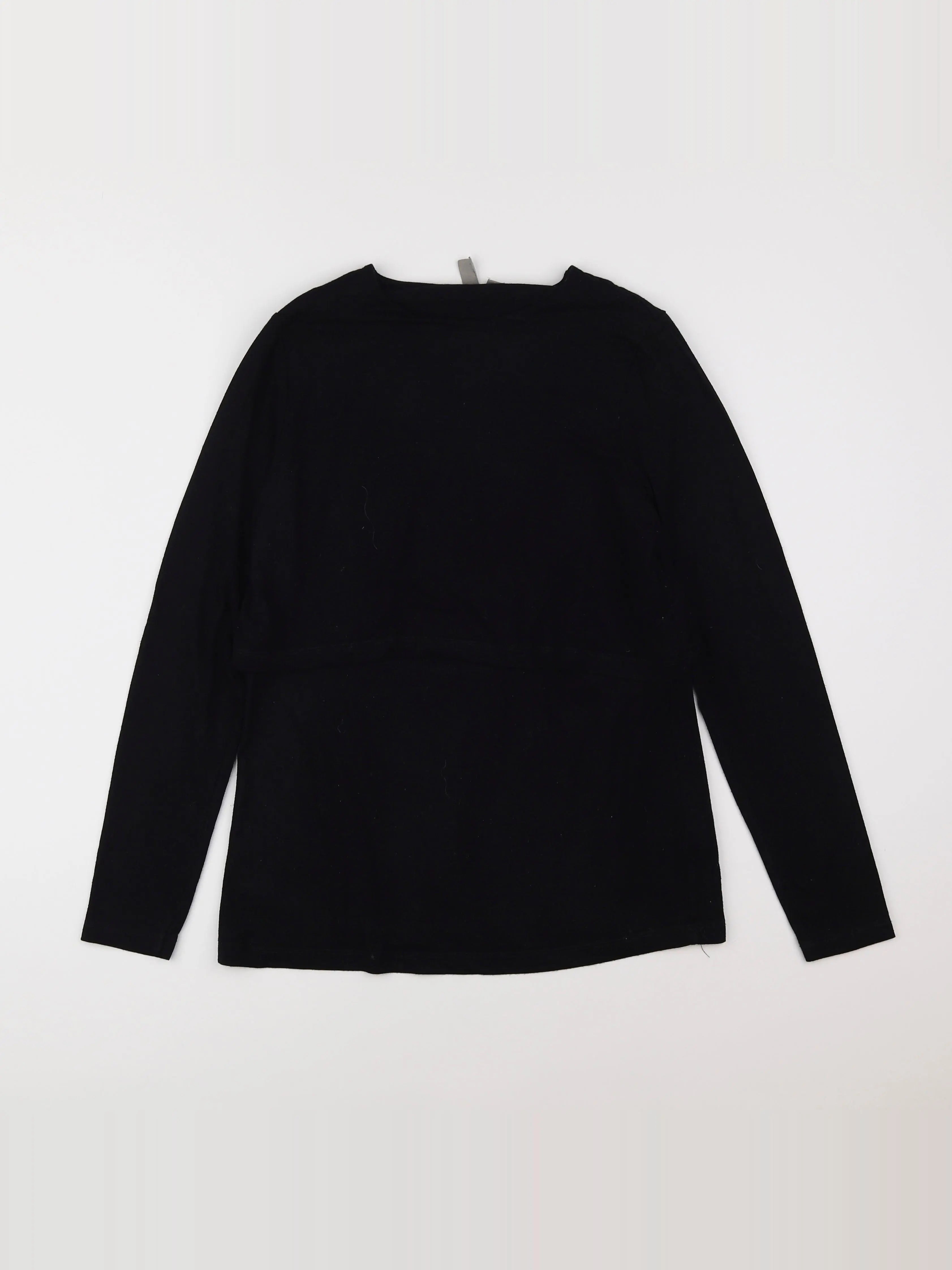 Asos - tee-shirt grossesse noir - 38