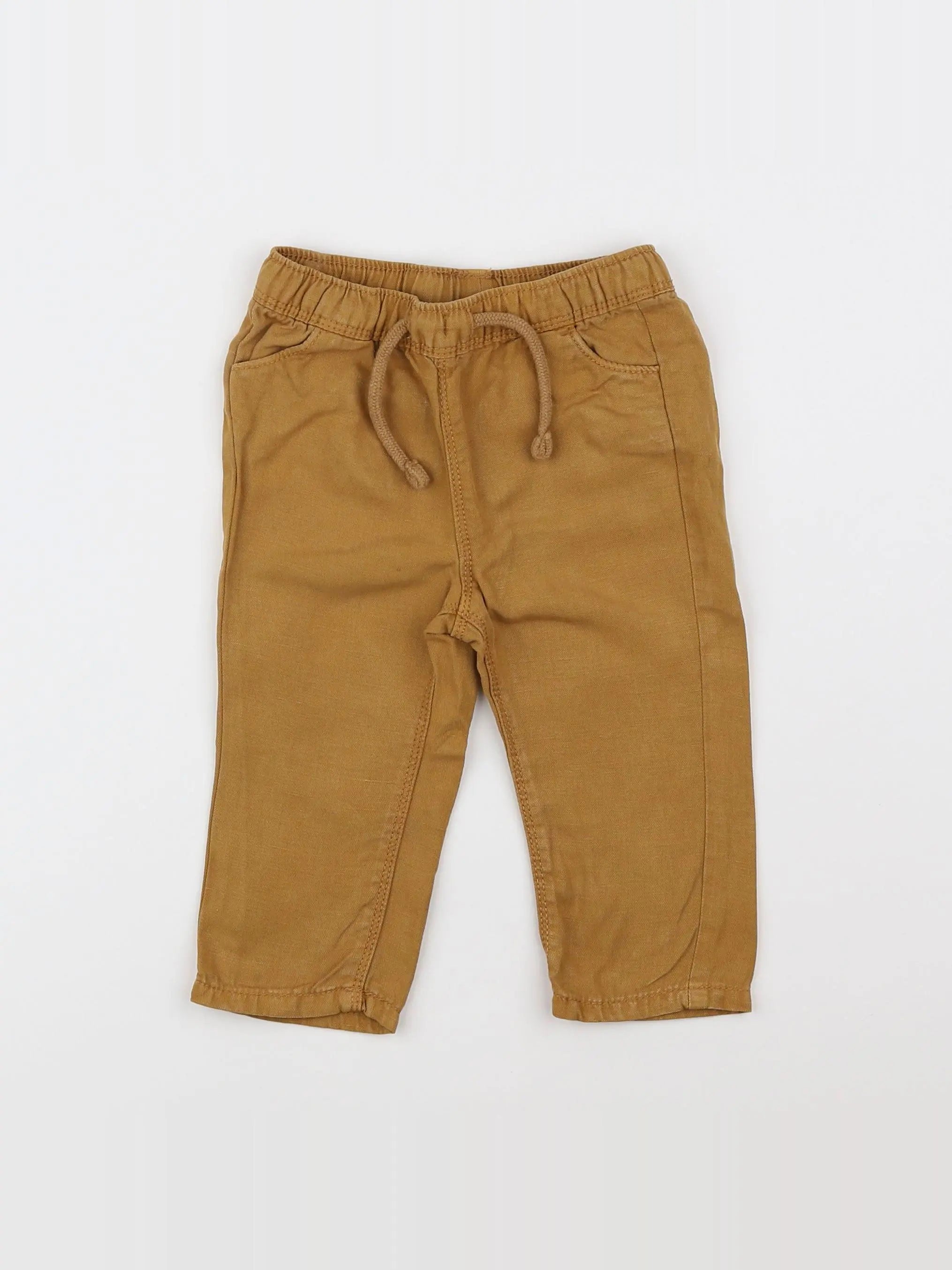 Tape à l'oeil - pantalon marron - 9 mois