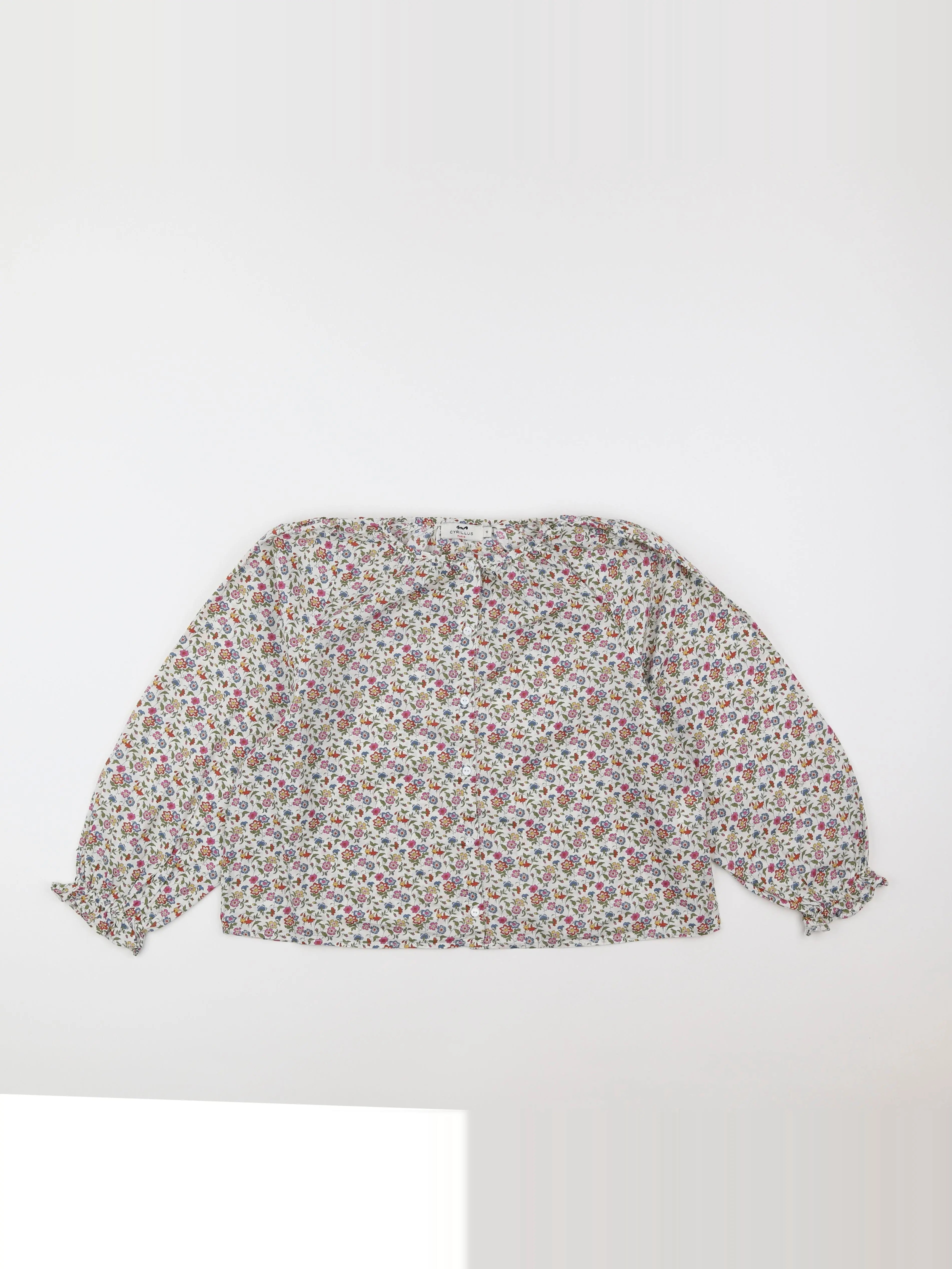 Cyrillus - blouse multicolore - 10 ans