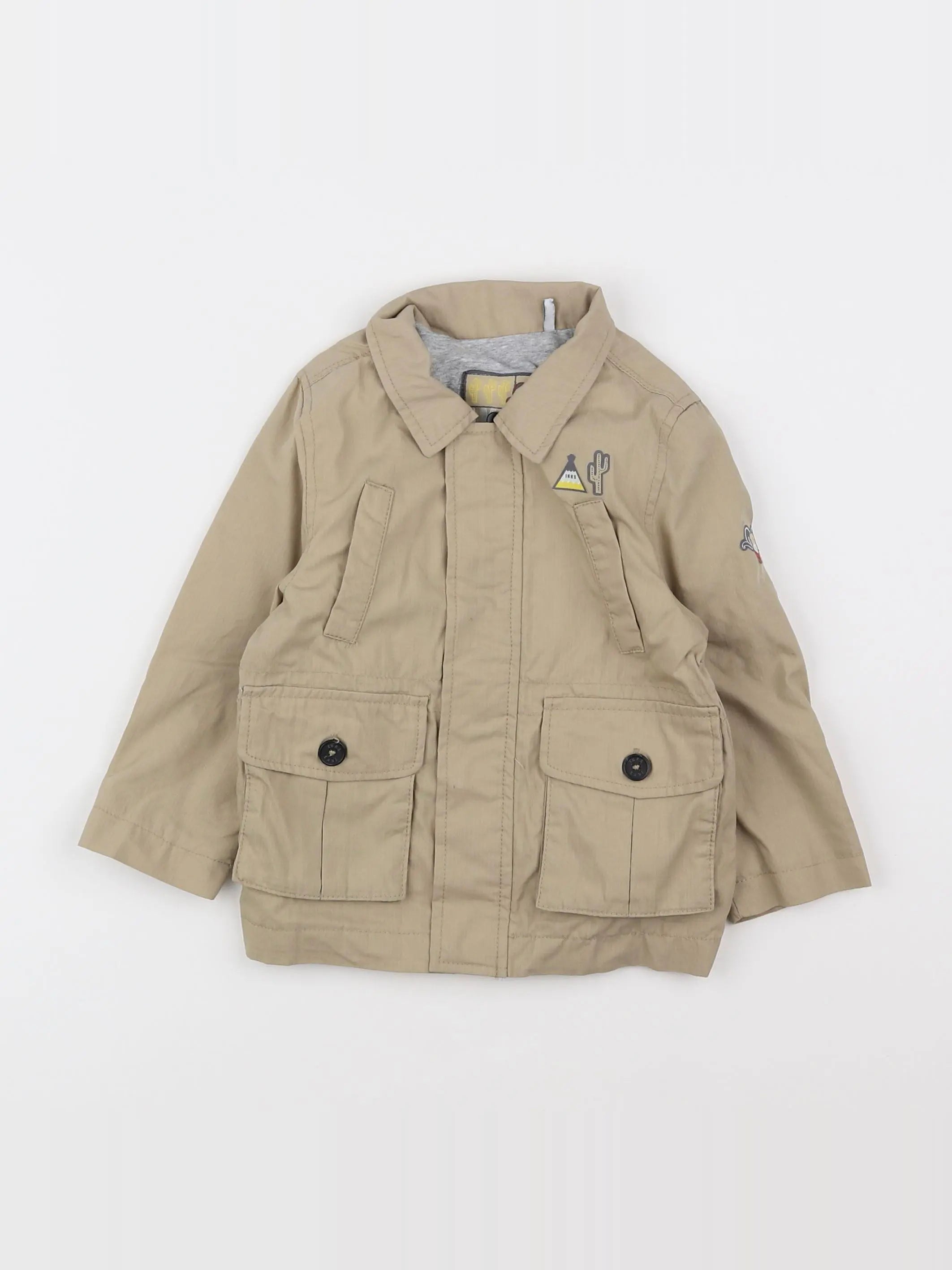 IKKS - veste marron - 18 mois