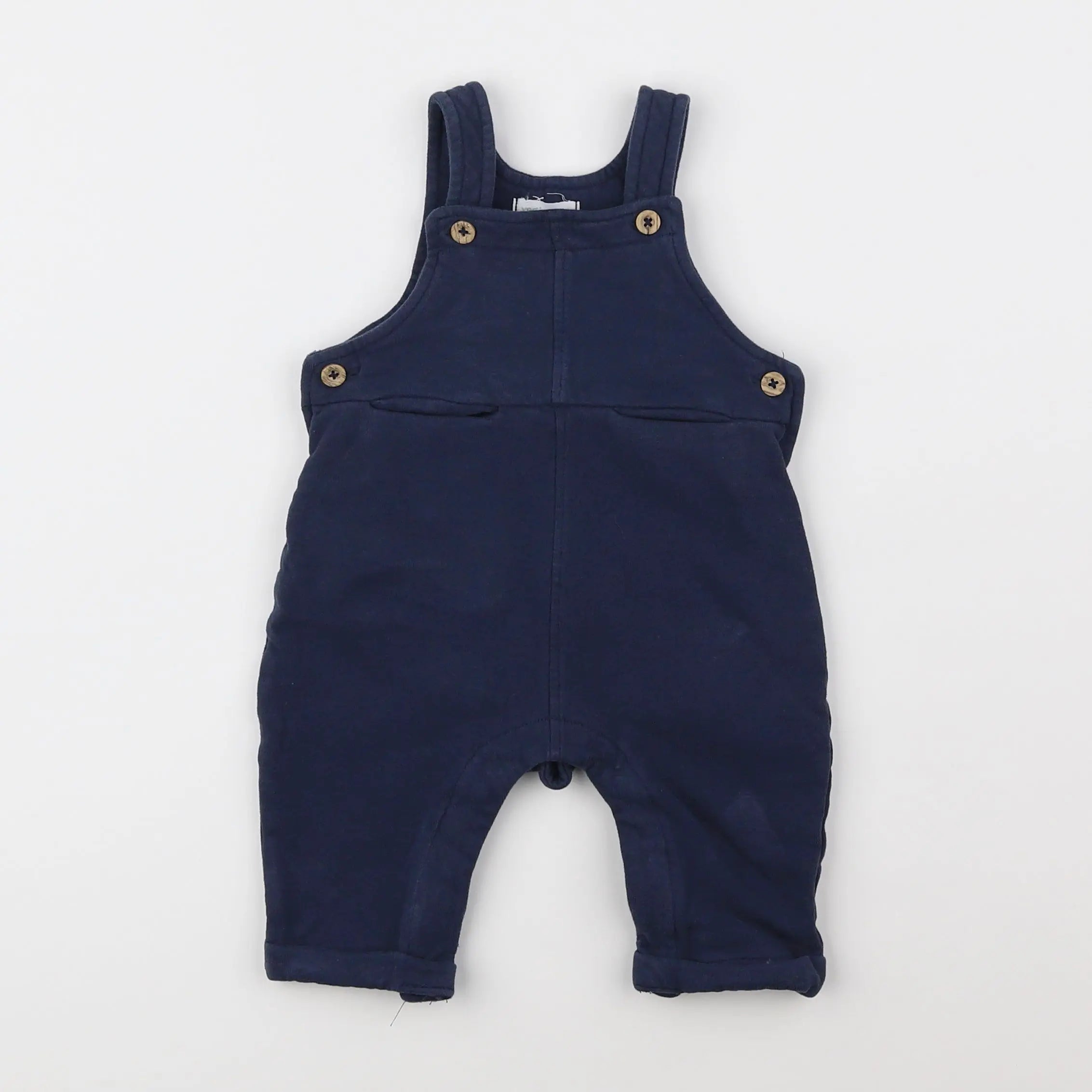 Vertbaudet - salopette bleu - 6 mois
